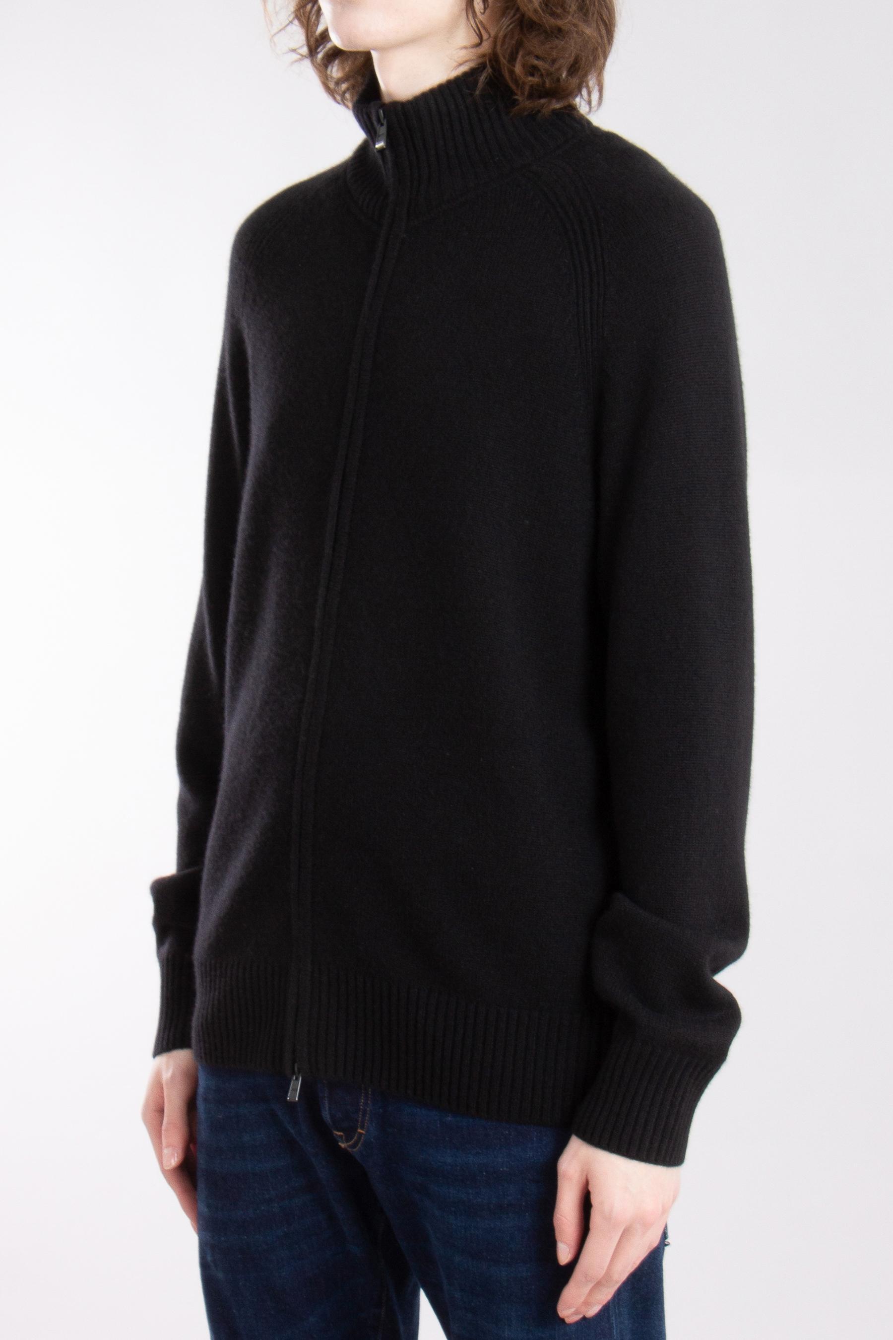 BOSS Cashmere Zip Cardigan H-Elasso BOSS Cashmere Zip Cardigan H-Elasso