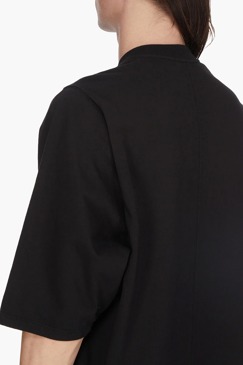 RICK OWENS DRKSHDW Oversized Fit Graphic Print Organic Cotton Jersey Jumbo Short Sleeve T-Shirt