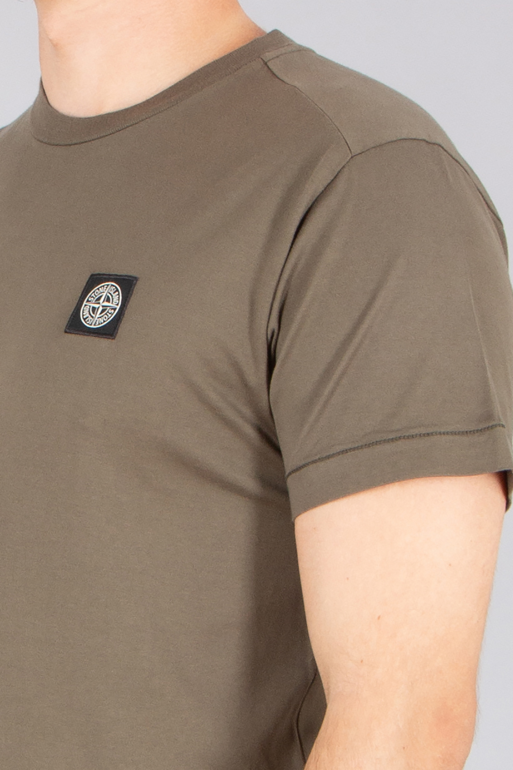 STONE ISLAND Slim Fit Cotton Jersey T-Shirt T-shirt, Hemd, Erwachsener, Mann, Person