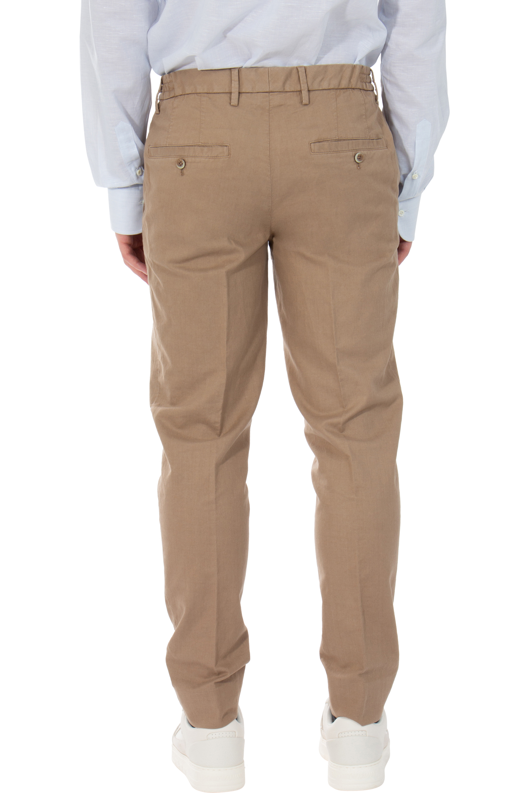 GTA Cotton Linen Blend Stretch Pants Dennis