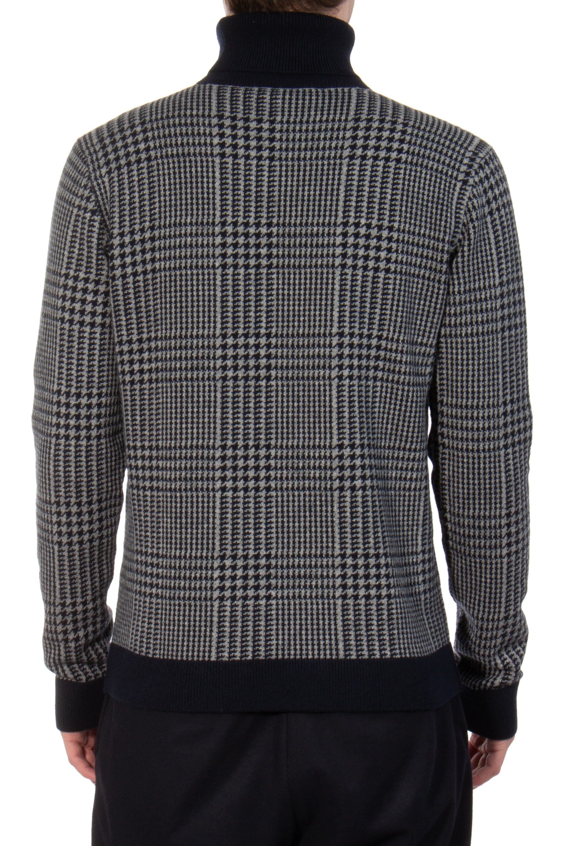 AIDA BARNI Patterned Cashmere Turtleneck Sweater AIDA BARNI Patterned Cashmere Turtleneck Sweater