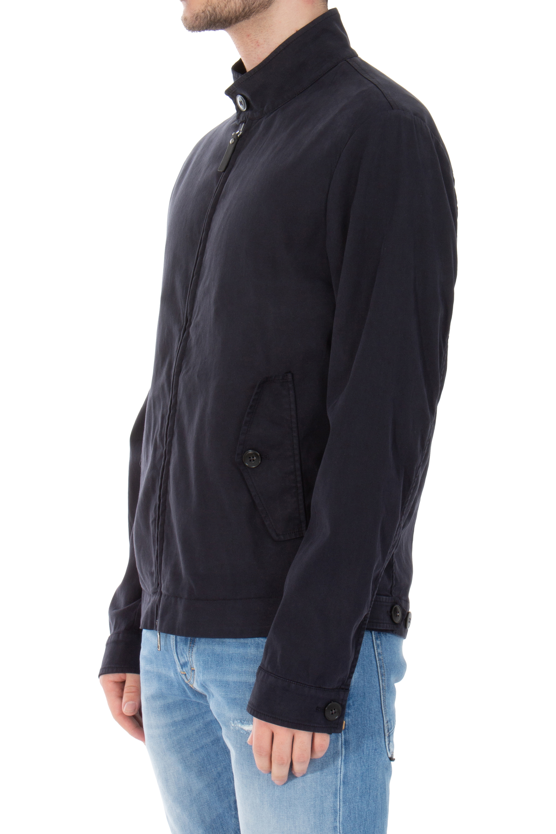 CANALI Lightweigt Lyocell Cotton Stretch Jacket