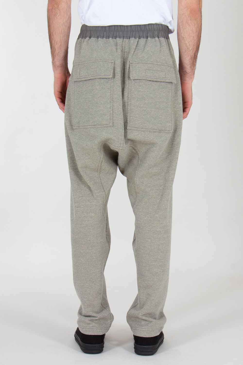 RICK OWENS DRKSHDW Relaxed Fit Cotton Blend Sweatpants Cargo