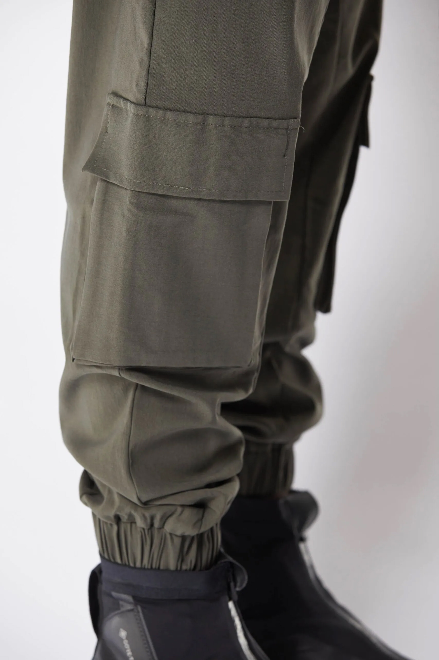 THOM KROM Drop Crotch Woven Stretch Pants