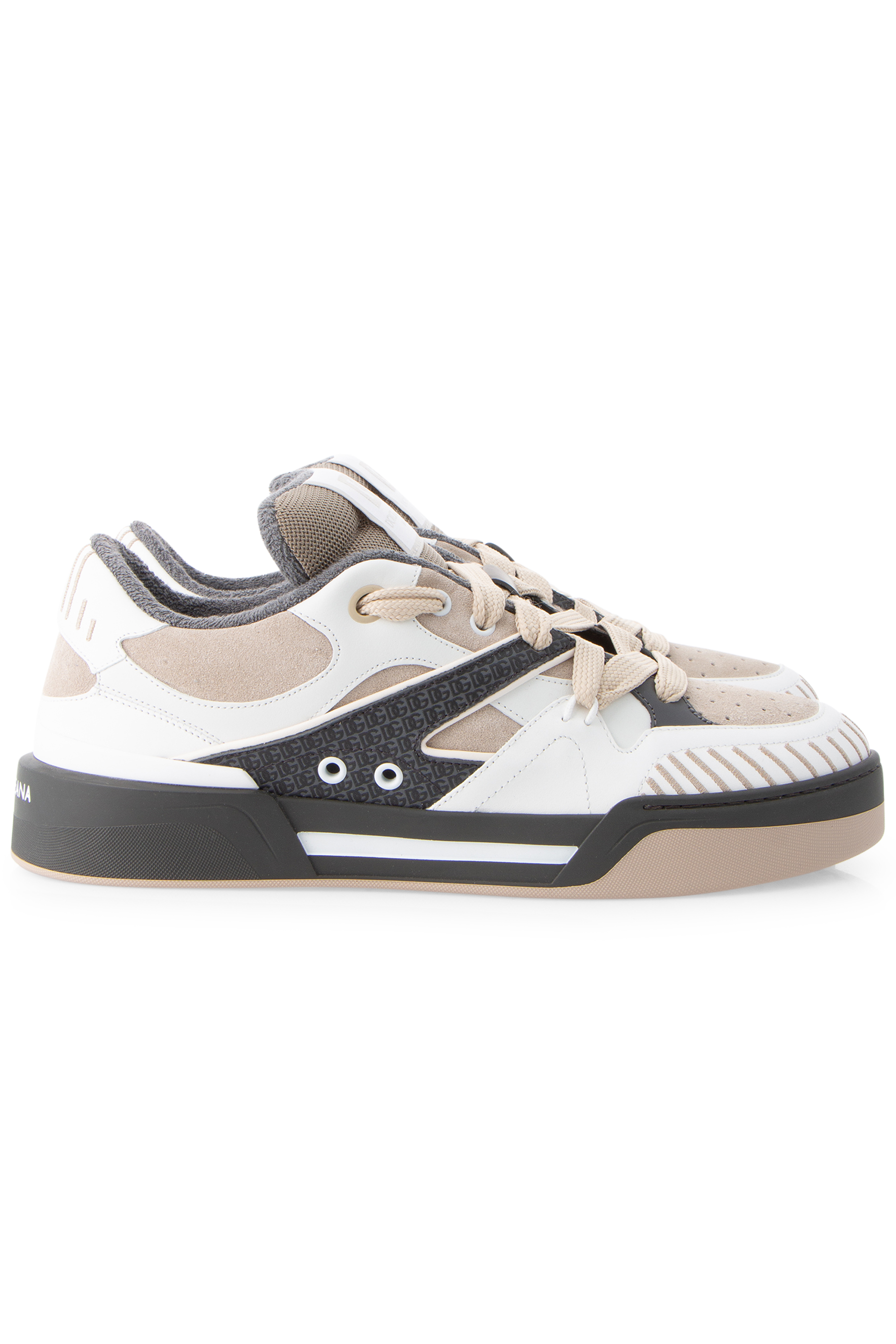 DOLCE & GABBANA Low Leather Sneakers New Roma