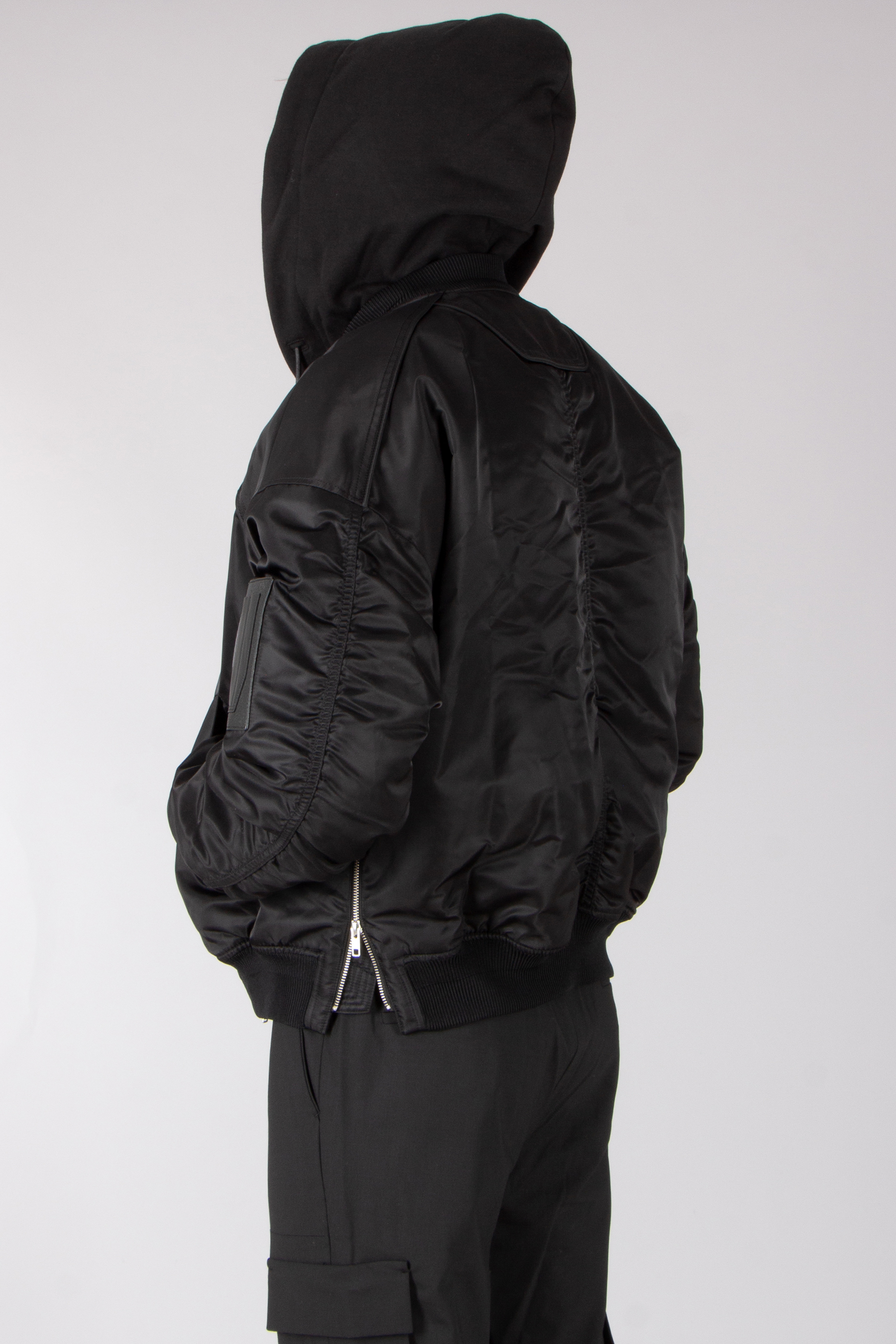 Bekleidung, Mantel, Jacke, Kapuze, Person