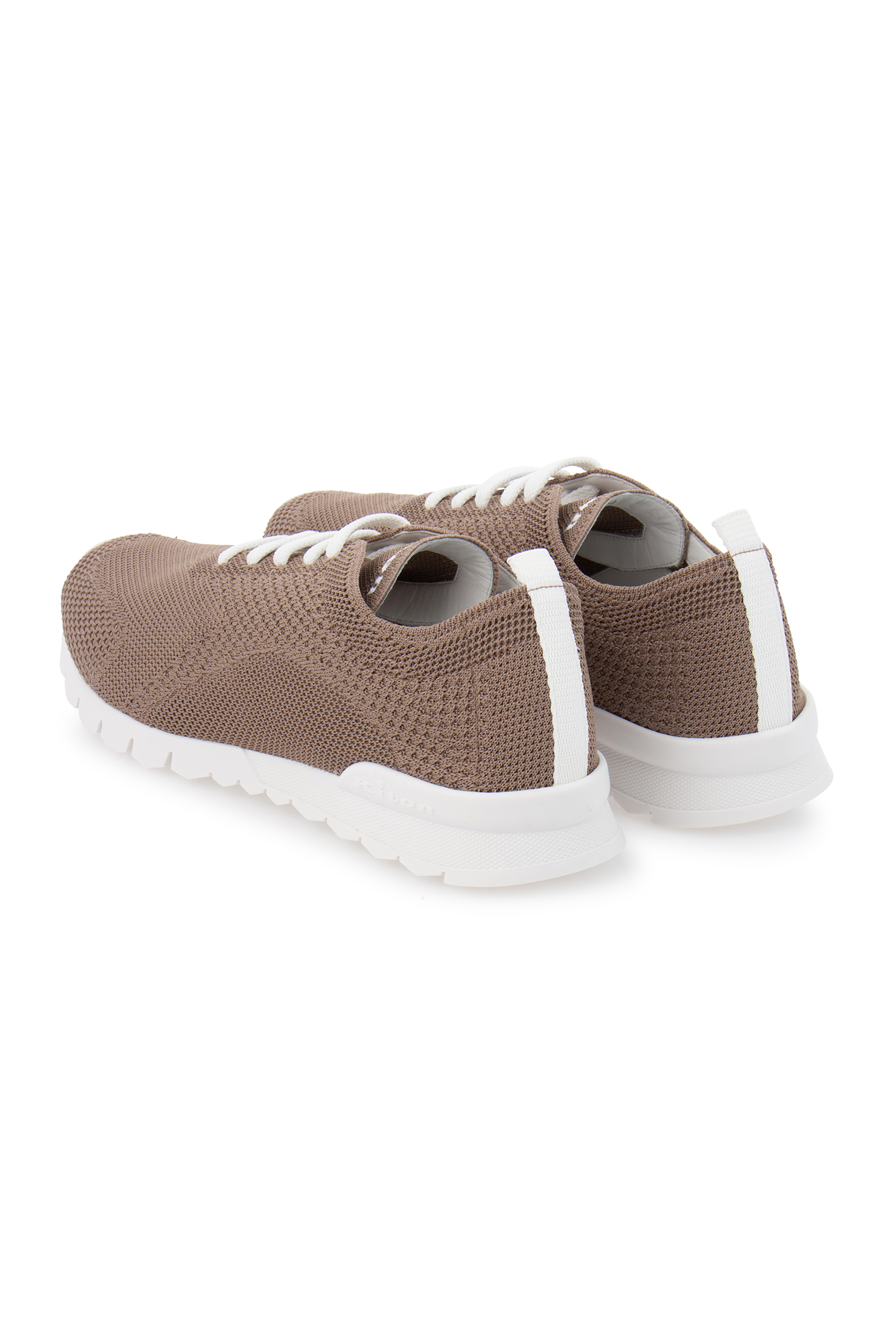 KITON Cotton Stretch Knit Sneakers