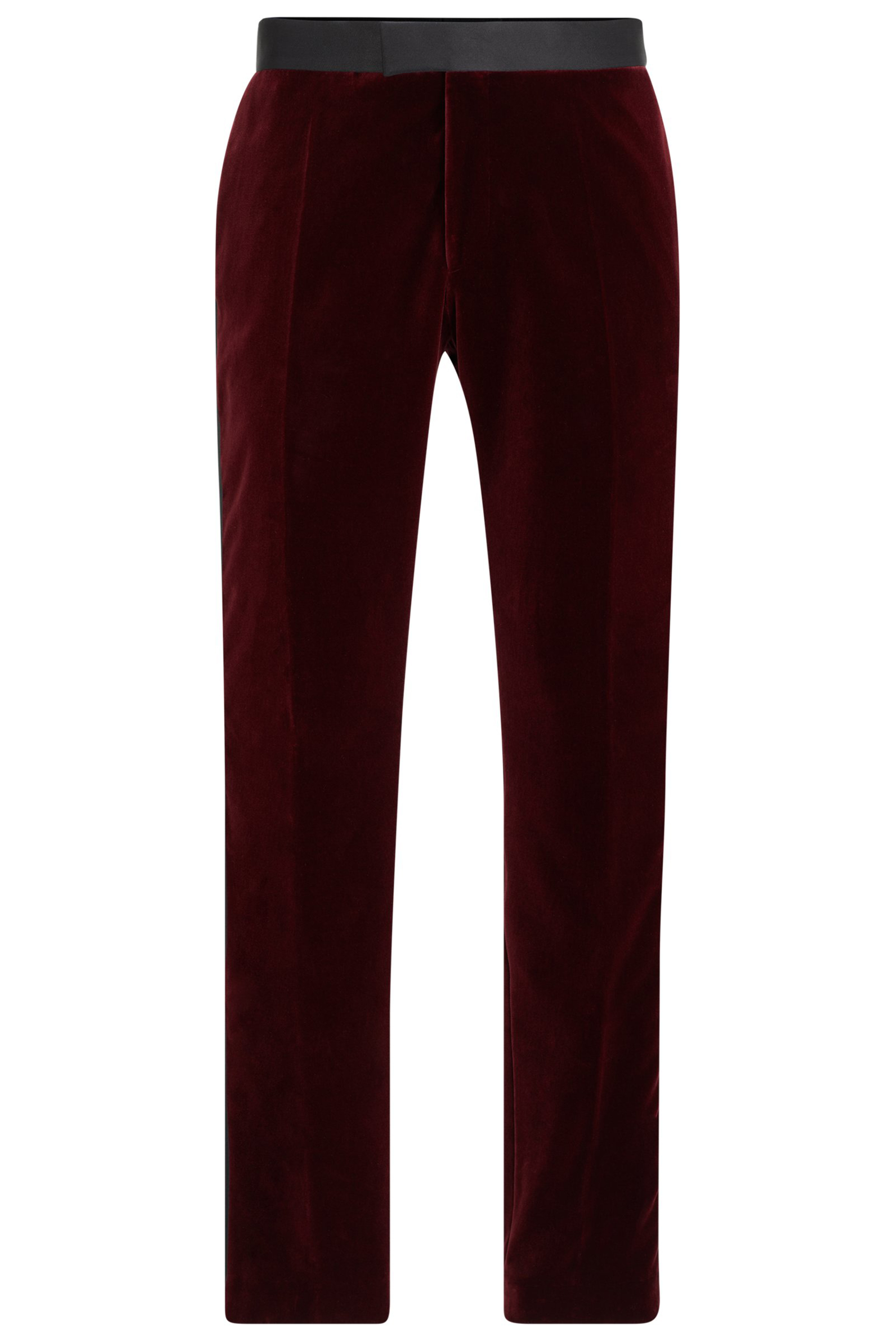 BOSS Cotton Velvet Tuxedo Pants H-Genius BOSS Cotton Velvet Tuxedo Pants H-Genius