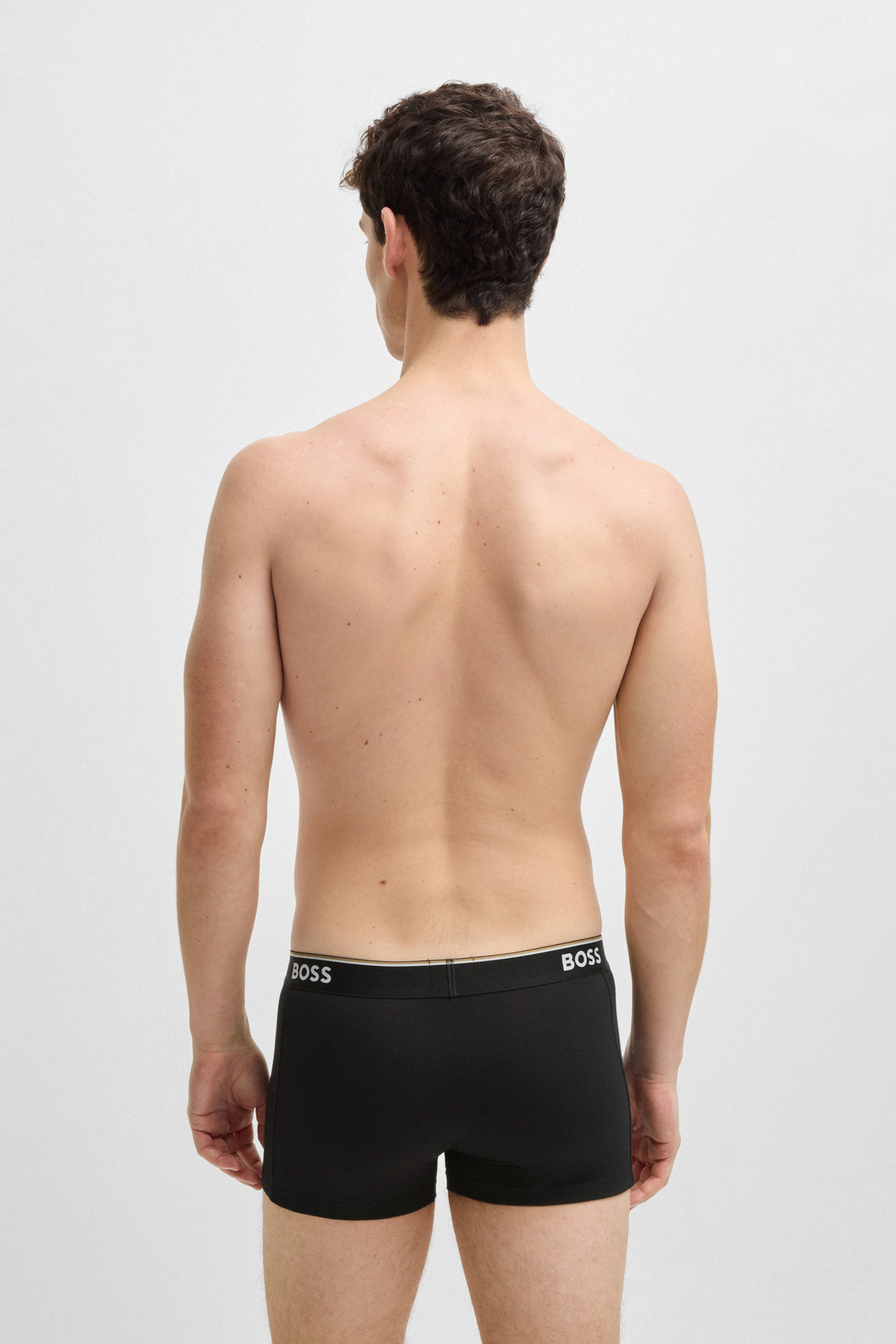 BOSS 3-Pack Cotton Stretch Trunks Power BOSS 3-Pack Cotton Stretch Trunks Power
