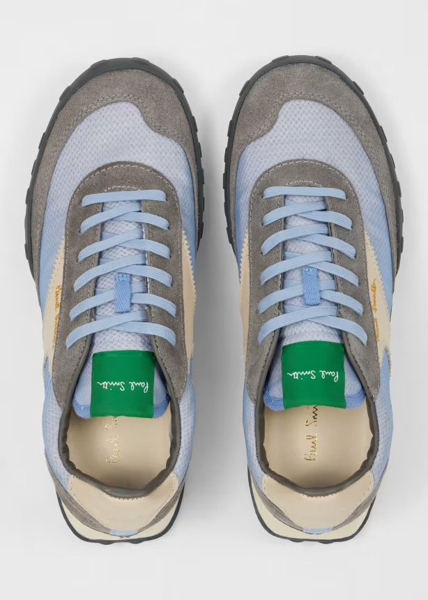 PAUL SMITH Grey 'Wally' Trainers