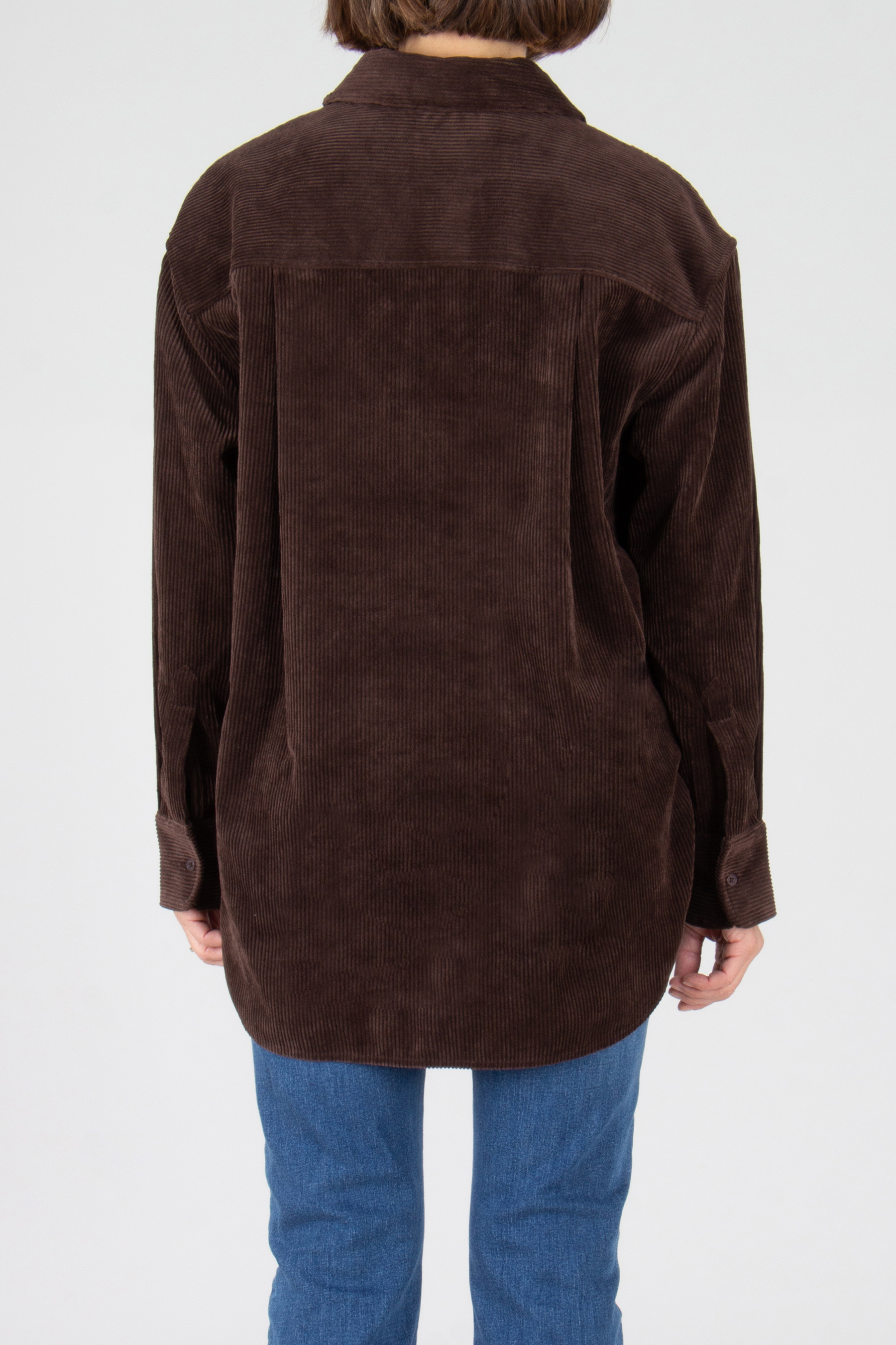 Mantel, Samt, Langer Ärmel, Jeans, Fleece