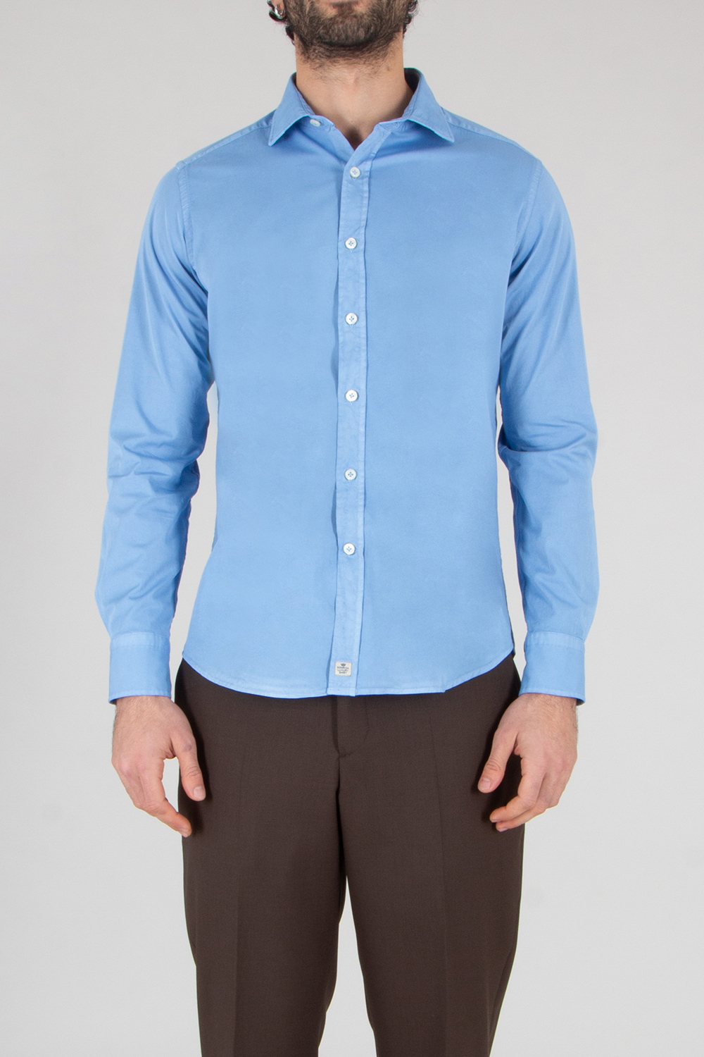 SONRISA Regular Fit Cotton Stretch Shirt