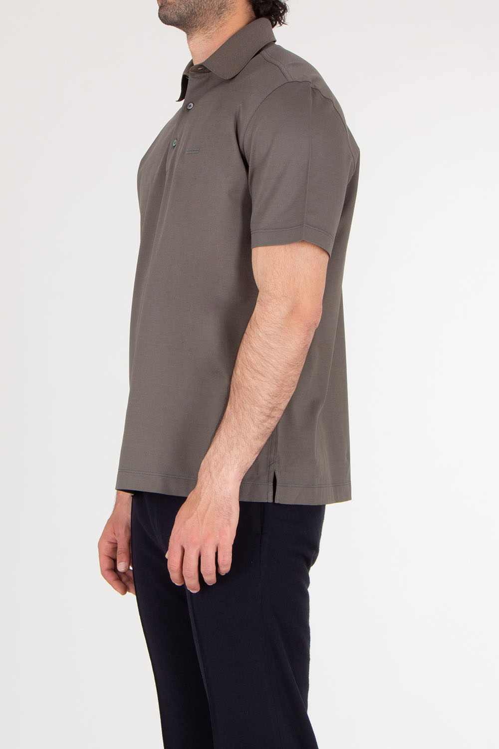 ZEGNA Cotton Piquet Polo Shirt