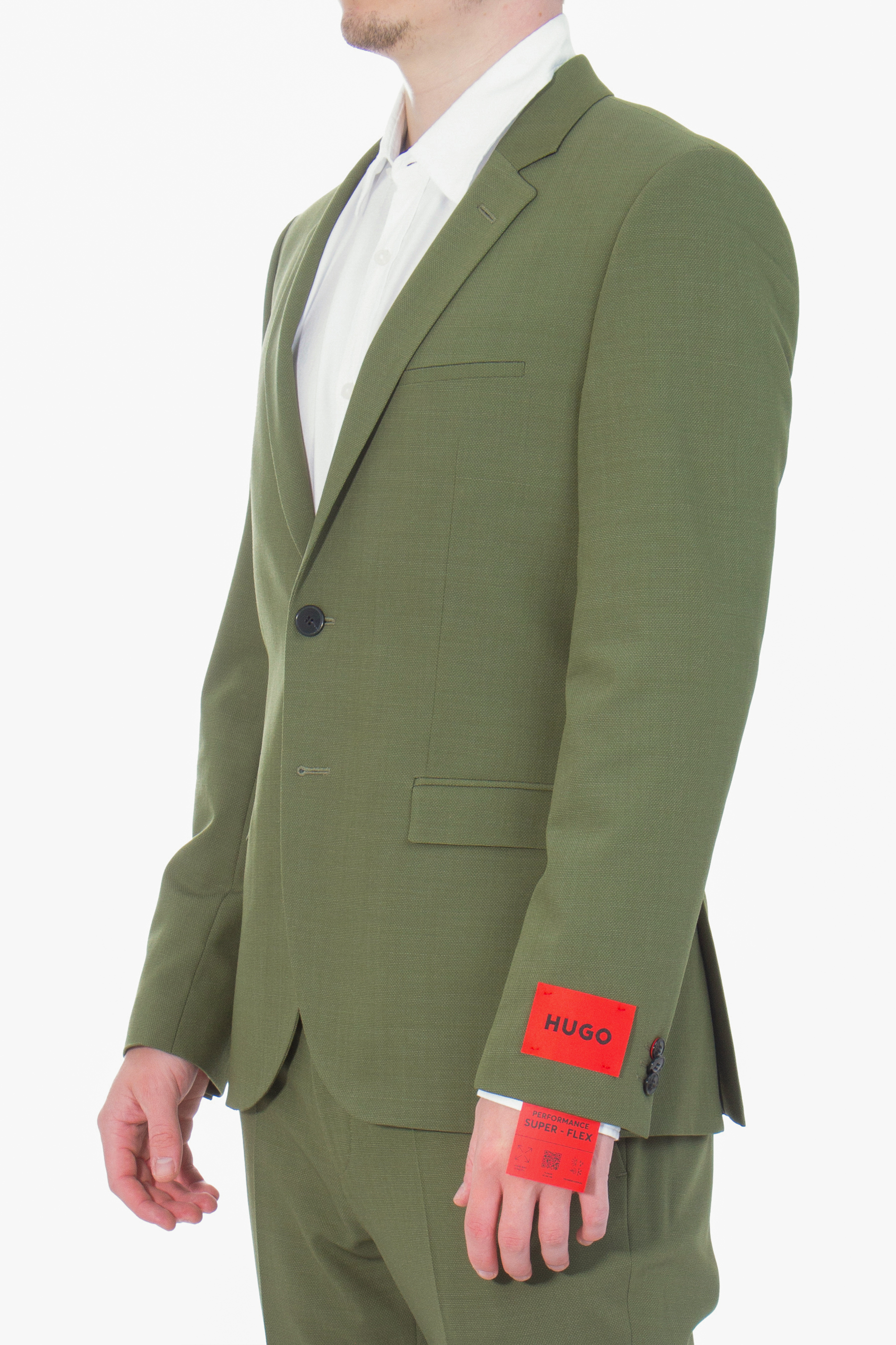 HUGO Extra Slim Fit Virgin Wool Blend Jacket Arti