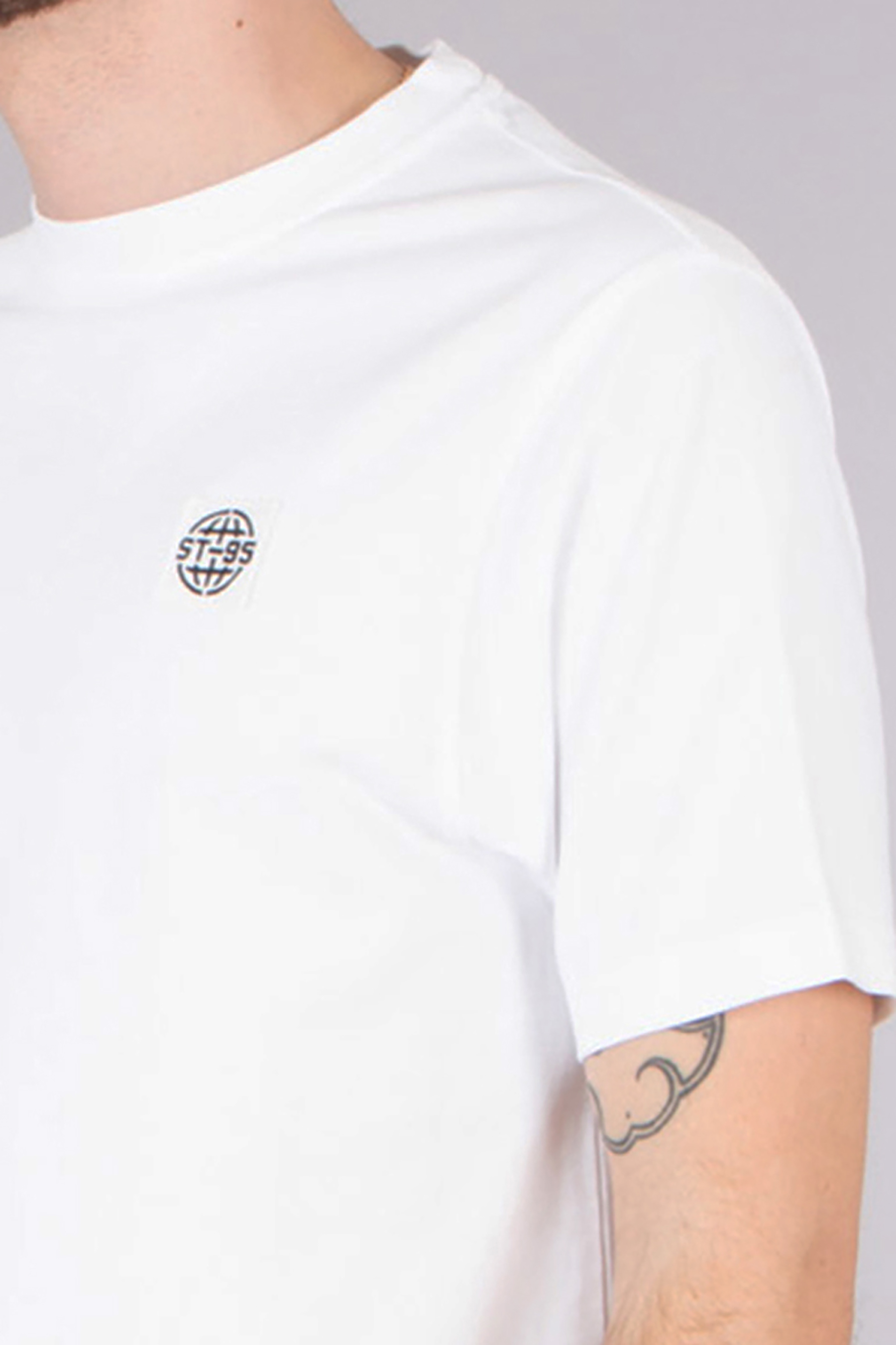 ST-95 Regular Fit Organic Cotton Jersey T-Shirt Nettuno Nucleo T-shirt, Erwachsener, Männlich, Mann, Person