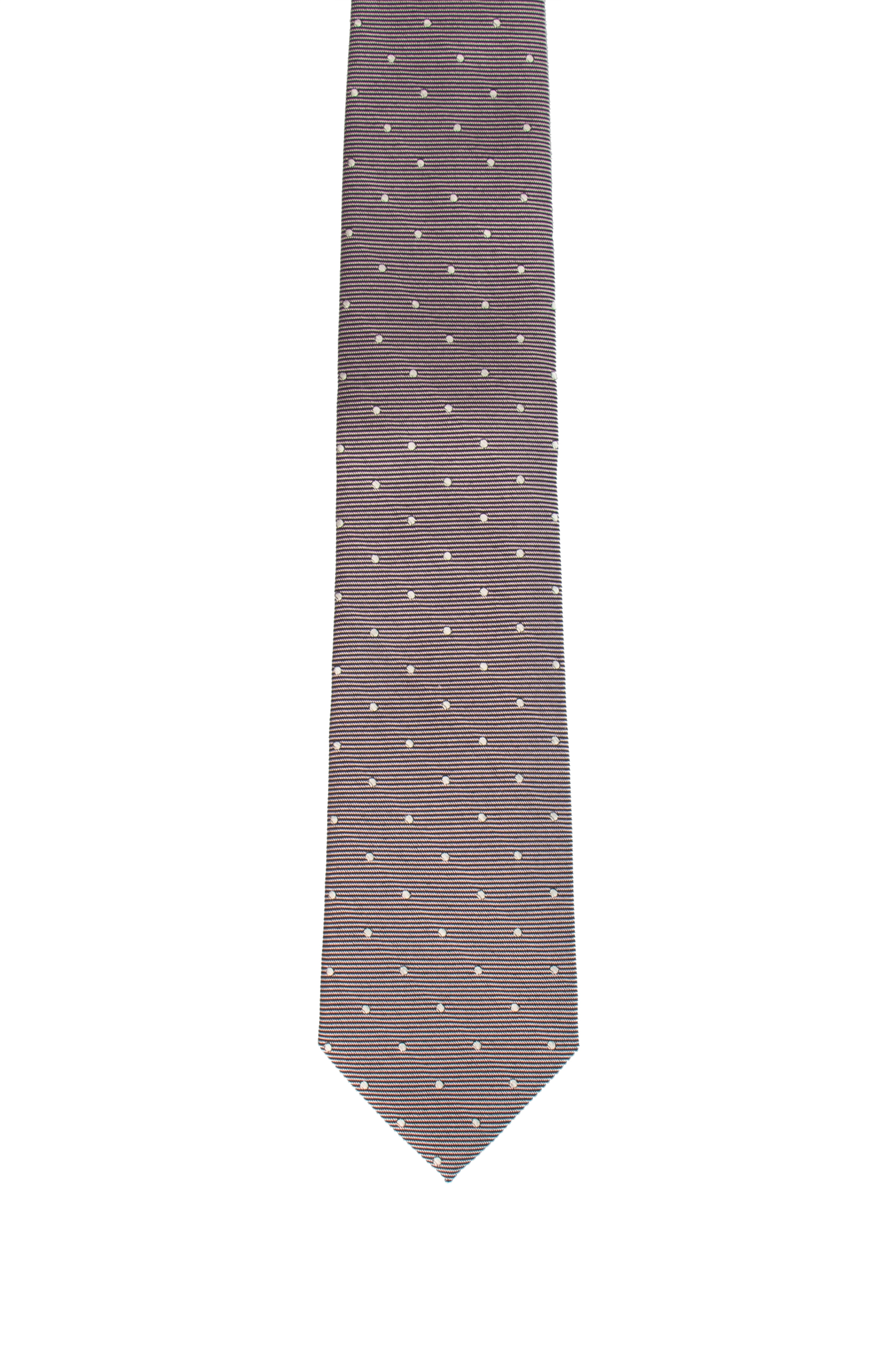 TOM FORD Striped Jacquard Silk Tie