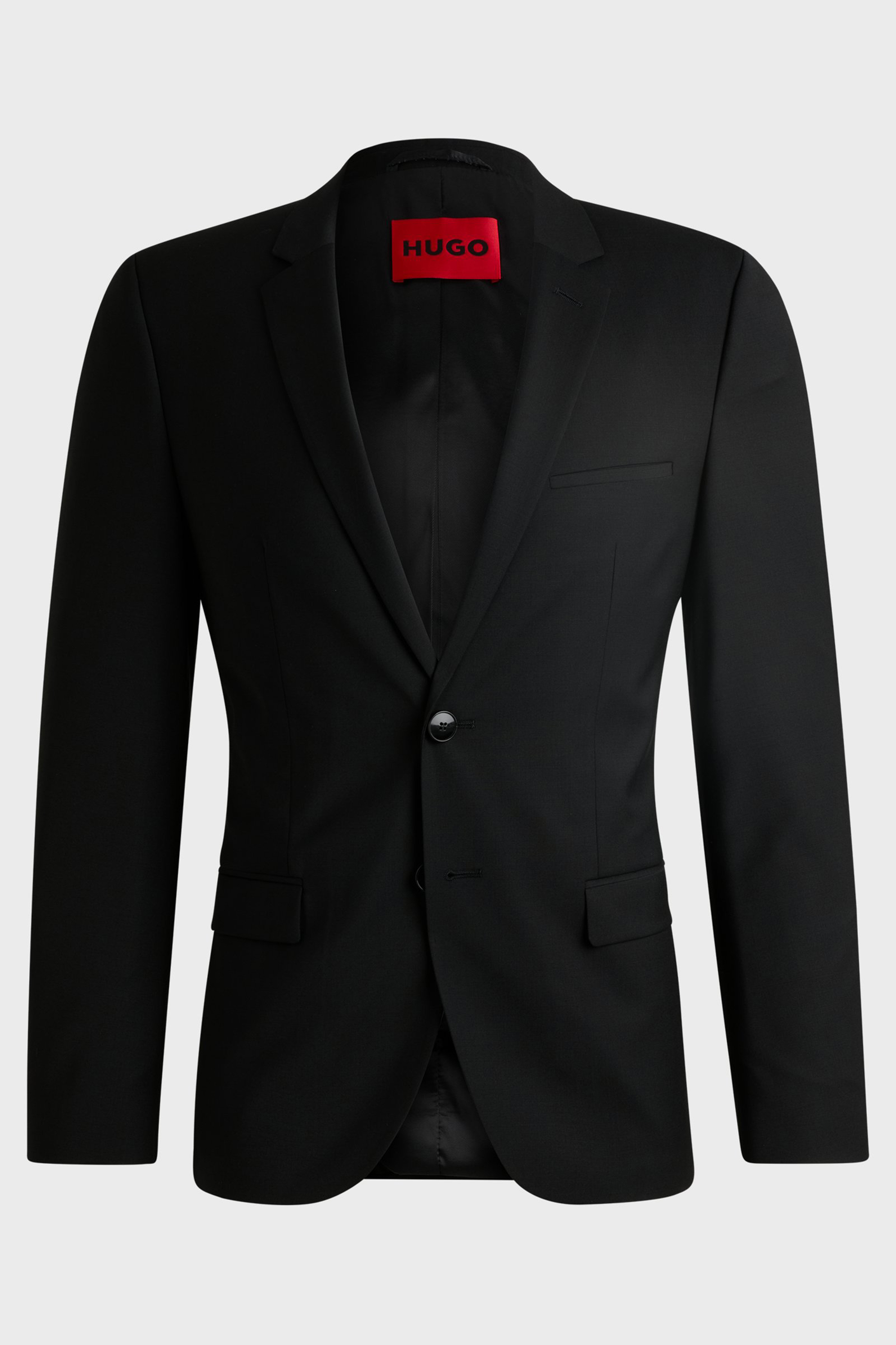 HUGO Extra Slim Fit Stretch Virgin Wool Blend Jacket Arti Blazer, Mantel, Jacke, Formelle Kleidung, Anzug