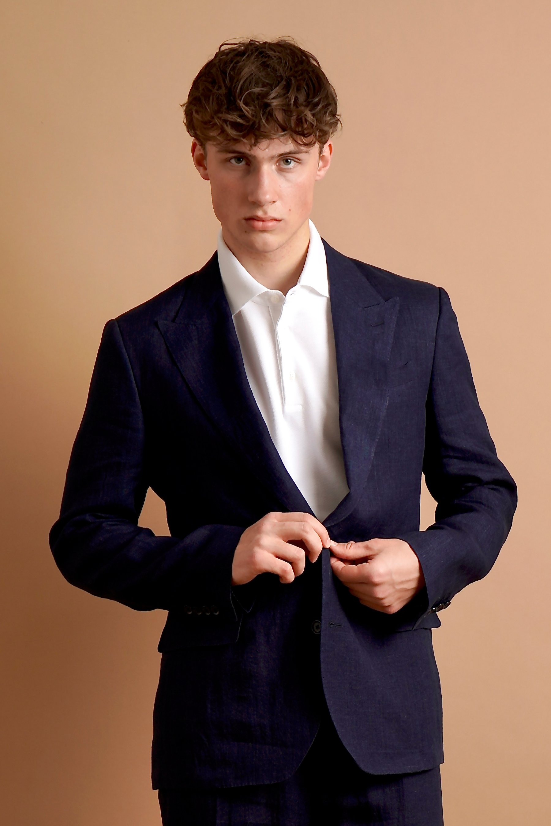 DOLCE & GABBANA Linen Blend Jacket Sicilia