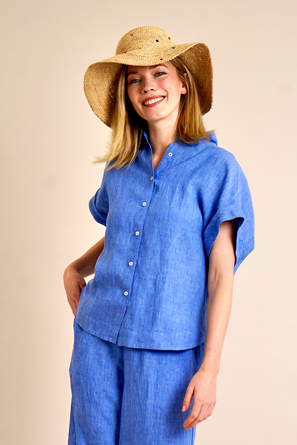 0039 ITALY Relaxed Fit Blouse Dolly