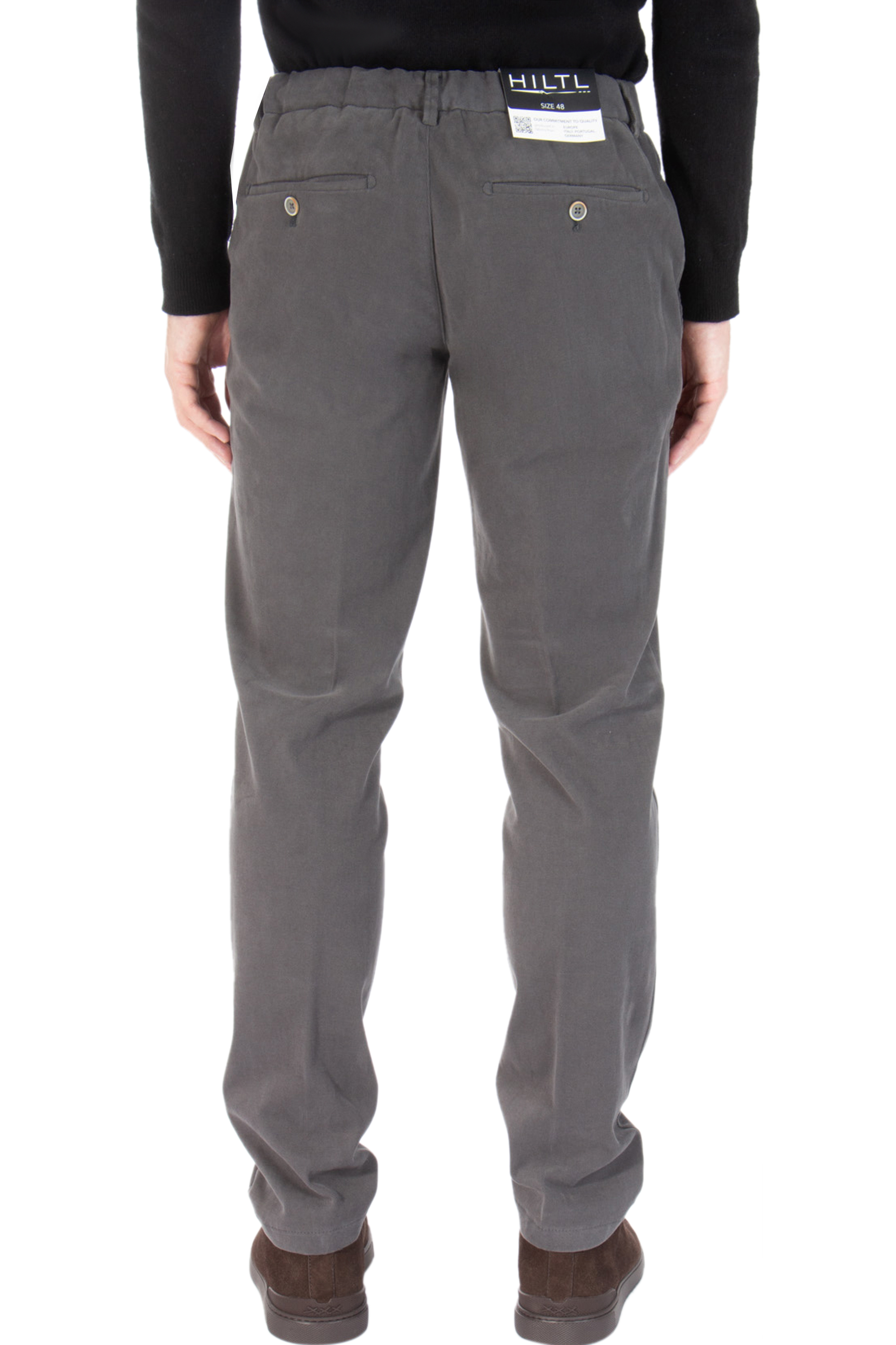 HILTL Soft Stretch Cotton Twill Chino Pants Trento