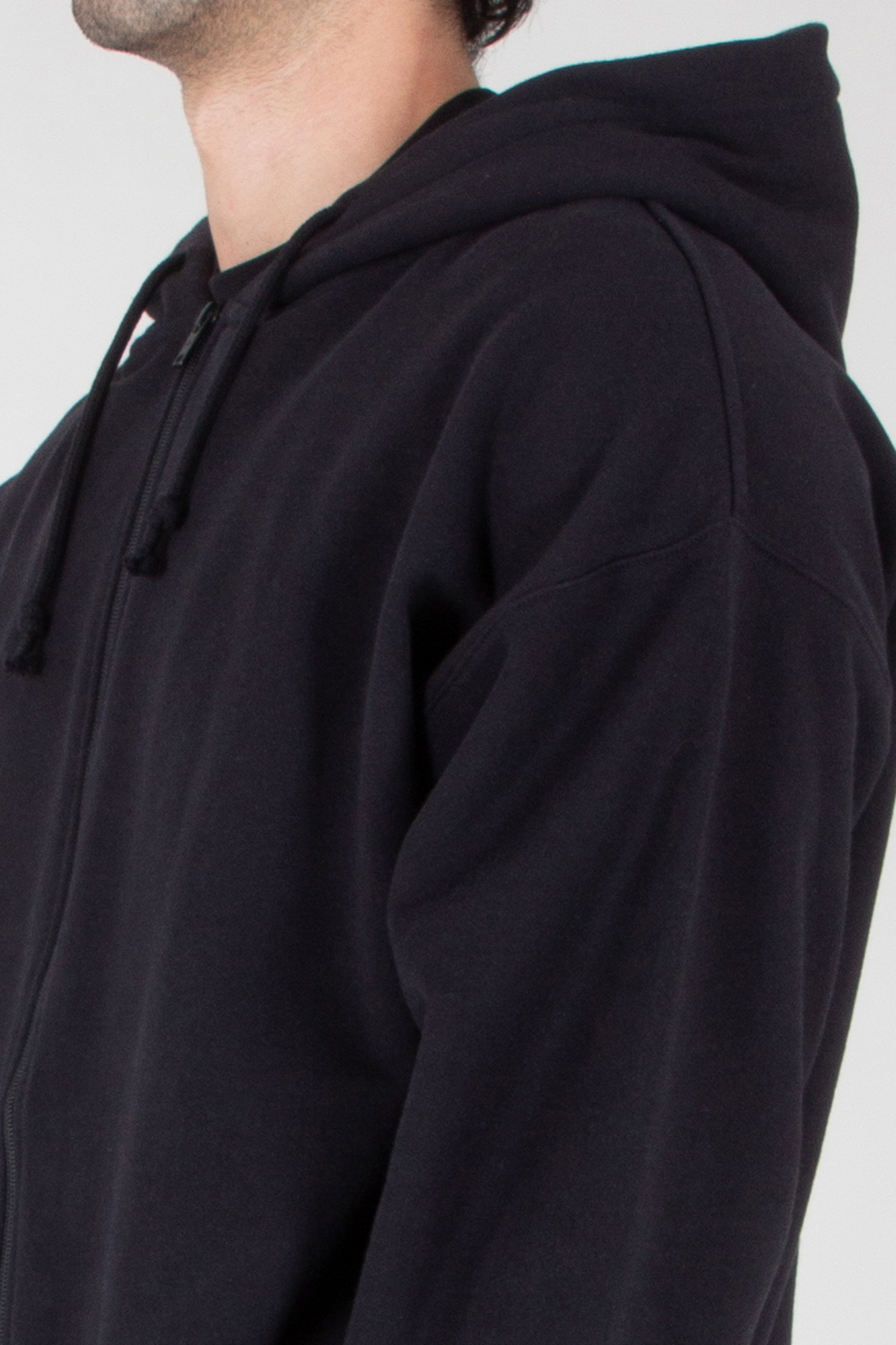 Y-3 x MERCEDES AMG PETRONAS Loose Fit Graphic Print Cotton Zip-Hoodie