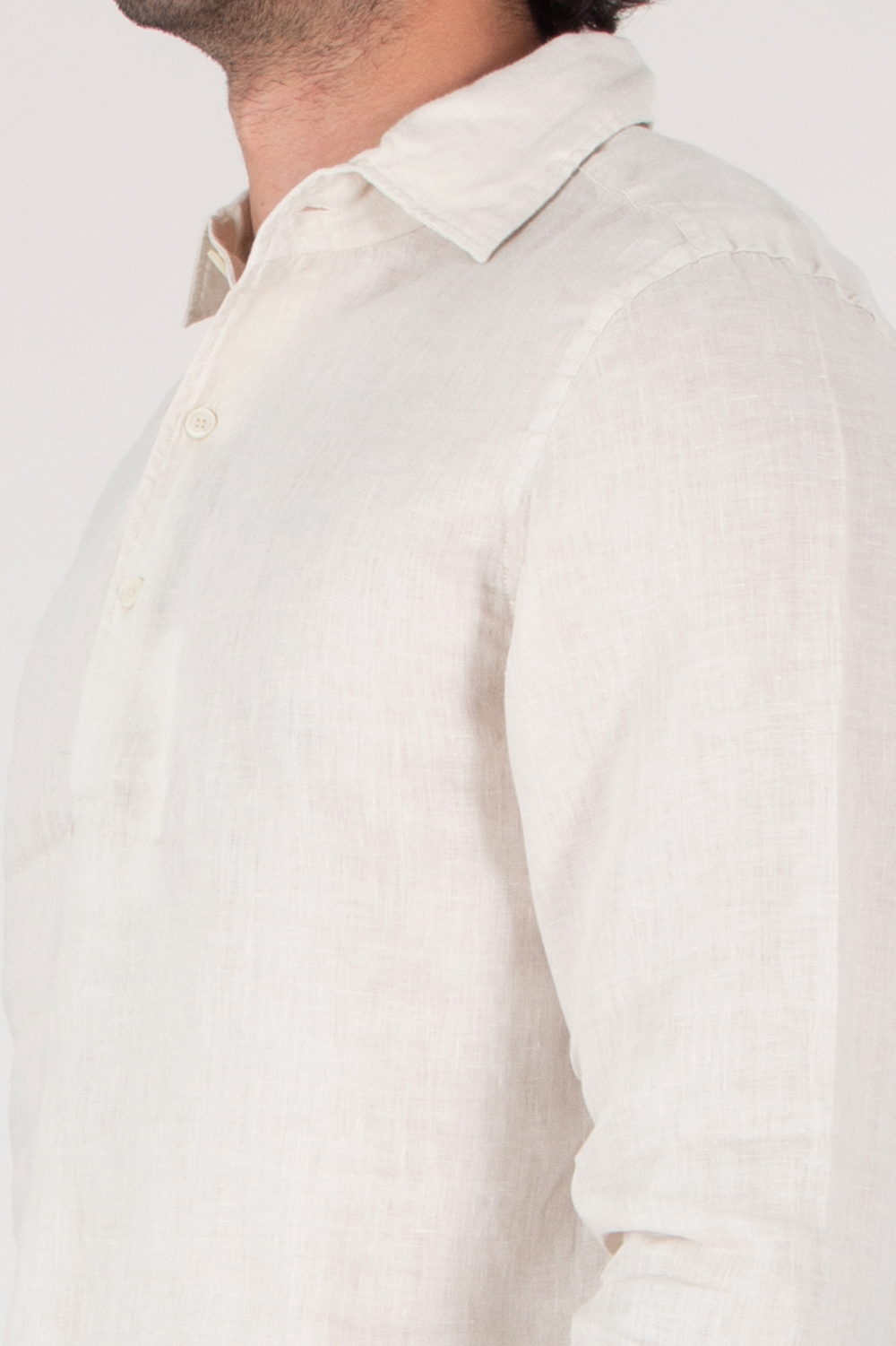 MC2 SAINT BARTH Casual Linen Shirt