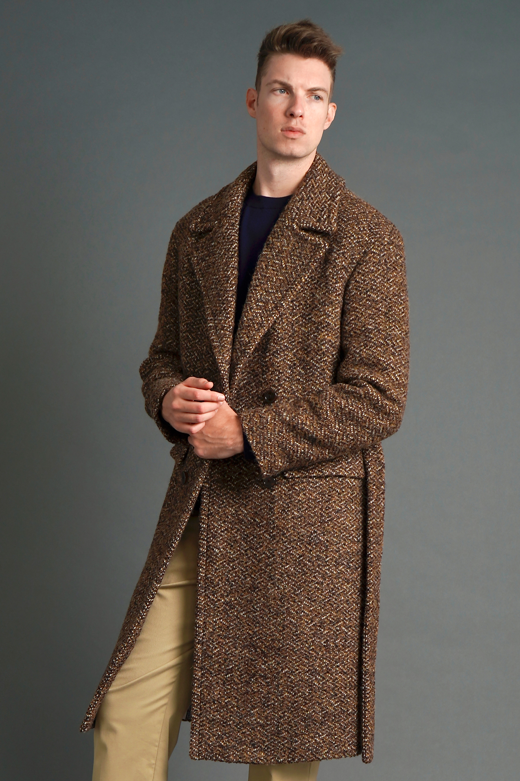ETRO Virgin Wool Blend Tweed Coat ETRO Virgin Wool Blend Tweed Coat