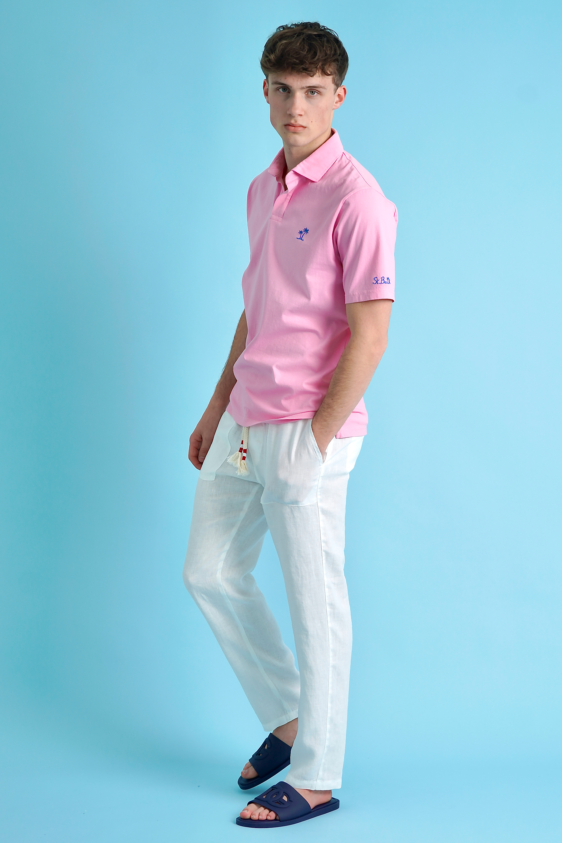 MC 2 SAINT BARTH Cotton Polo Shirt Brighton MC 2 SAINT BARTH Cotton Polo Shirt Brighton