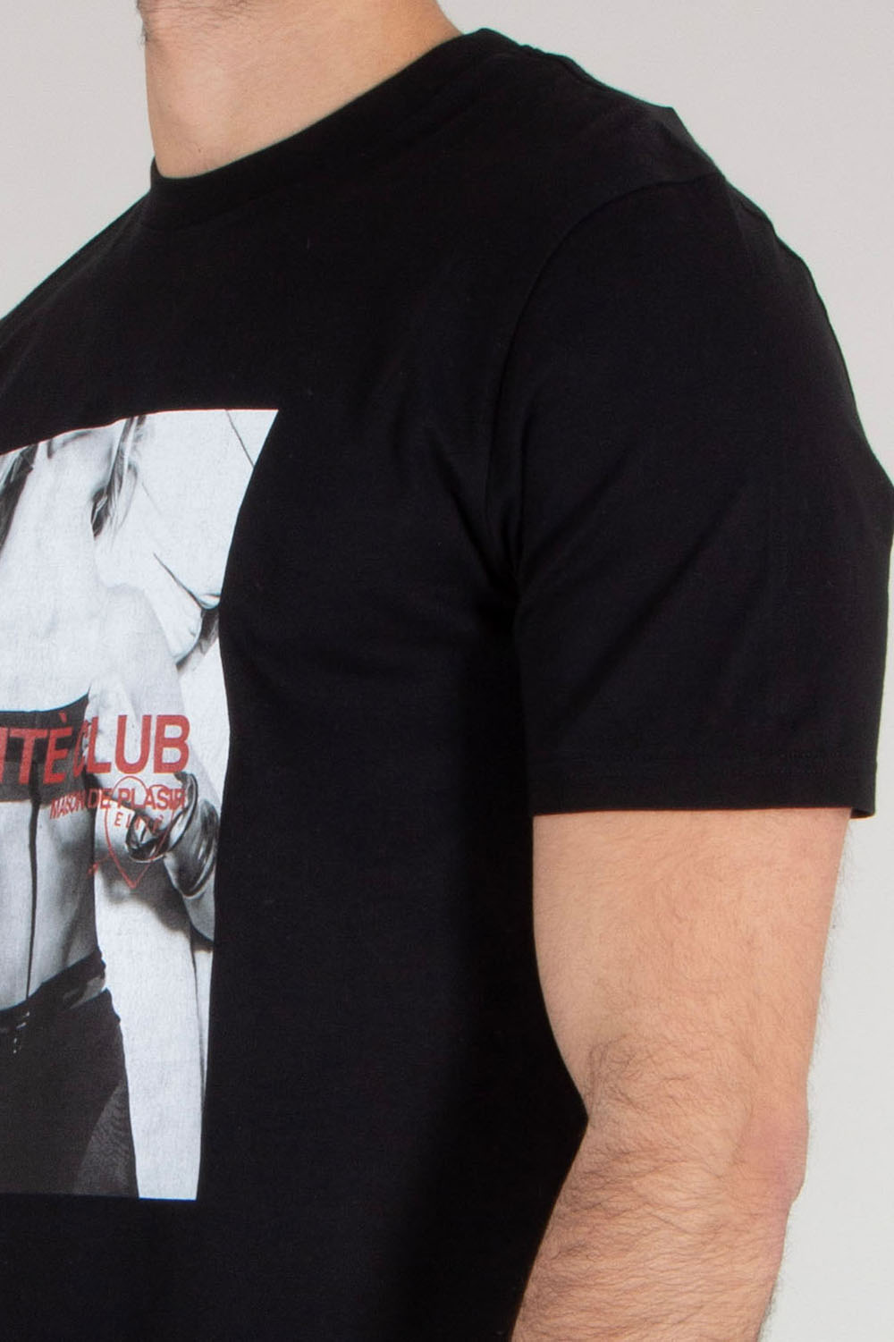 ELITÈ Regular Fit Plasir Graphic Print Cotton Jersey T-Shirt