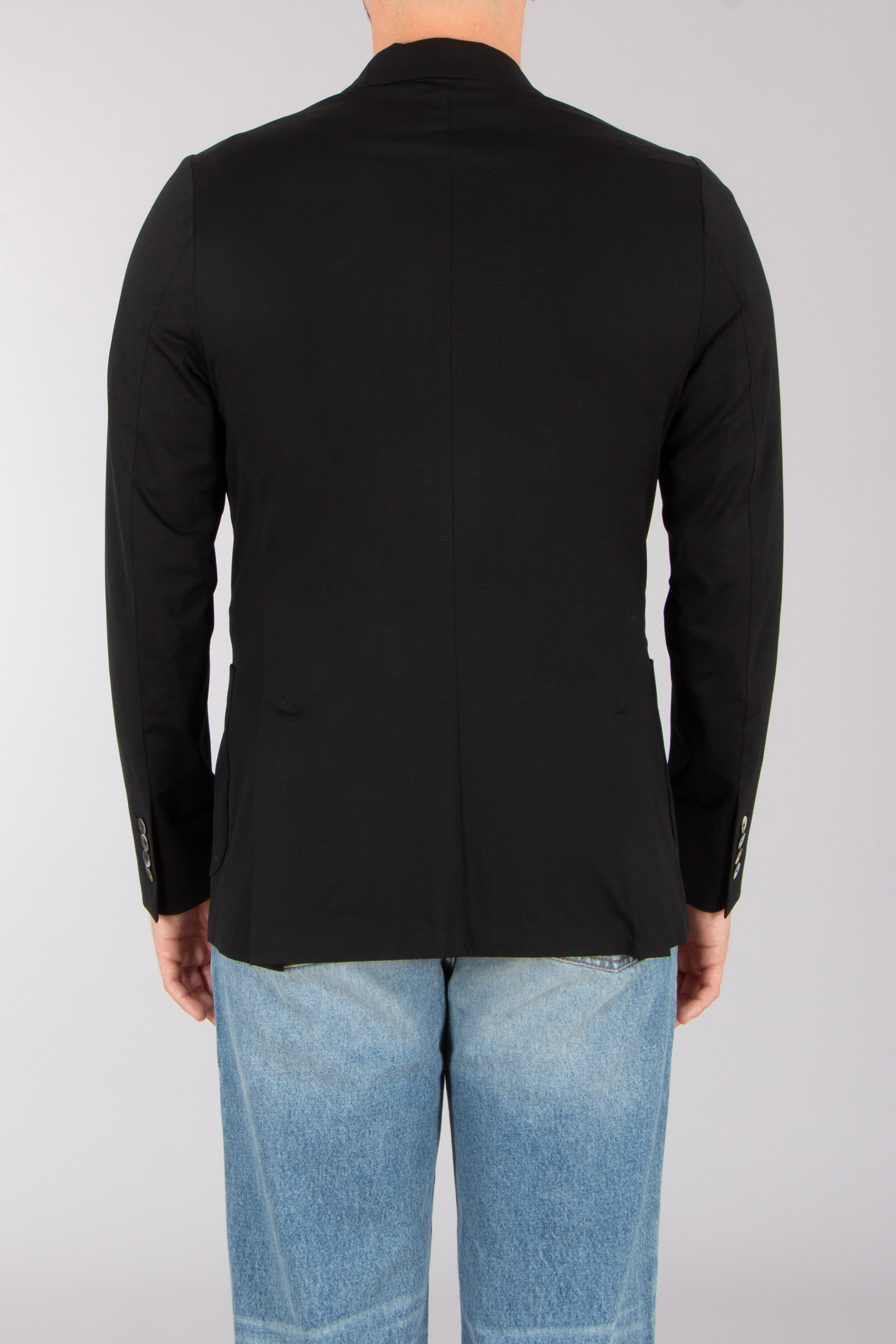 STEFAN BRANDT Regular Fit Urpima Sea Island Cotton Stretch Jersey Jacket Adrian Mantel, Langarm, Jacke, Blazer, Hosen