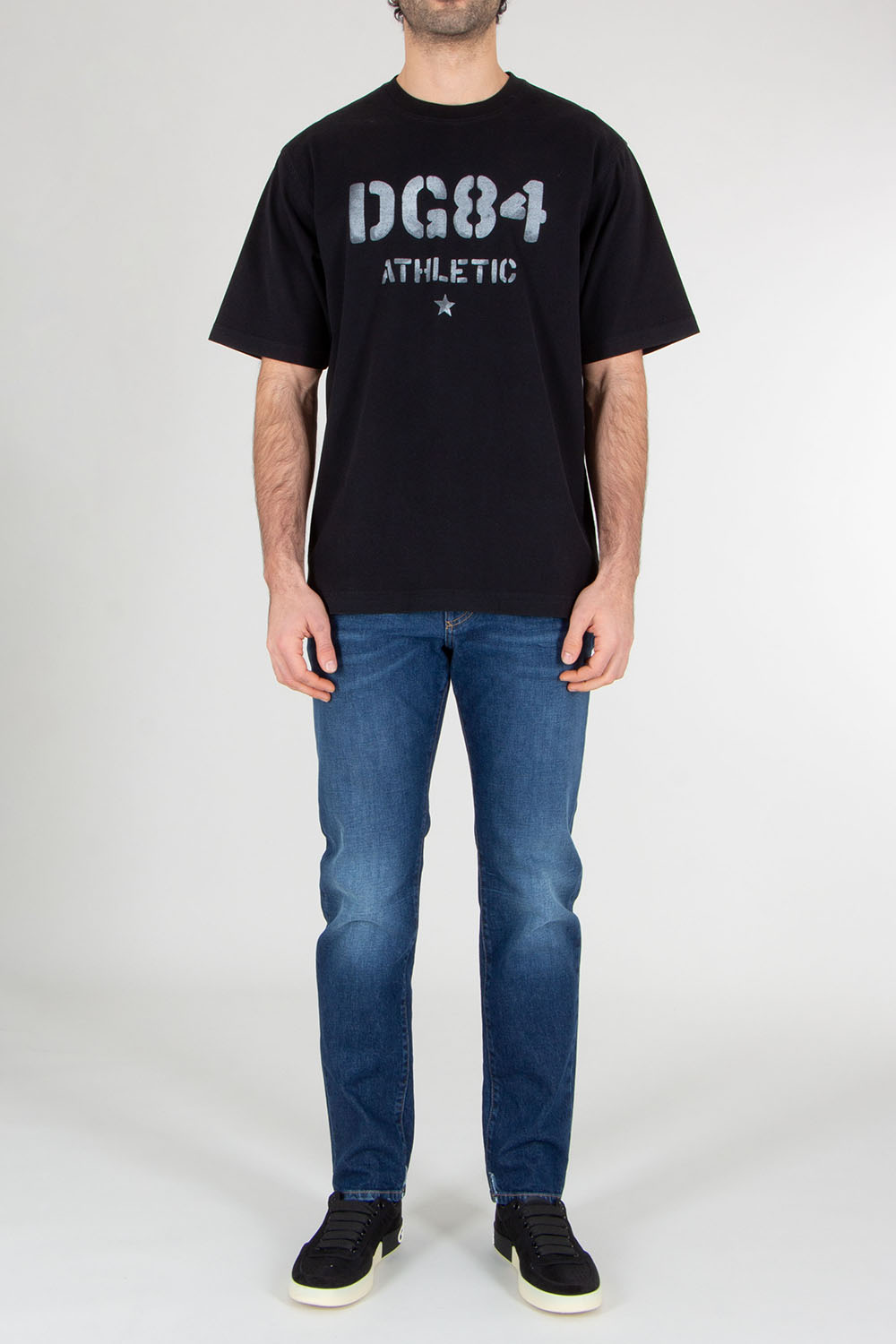 DOLCE & GABBANA Slim Fit Cotton Stretch Denim Jeans