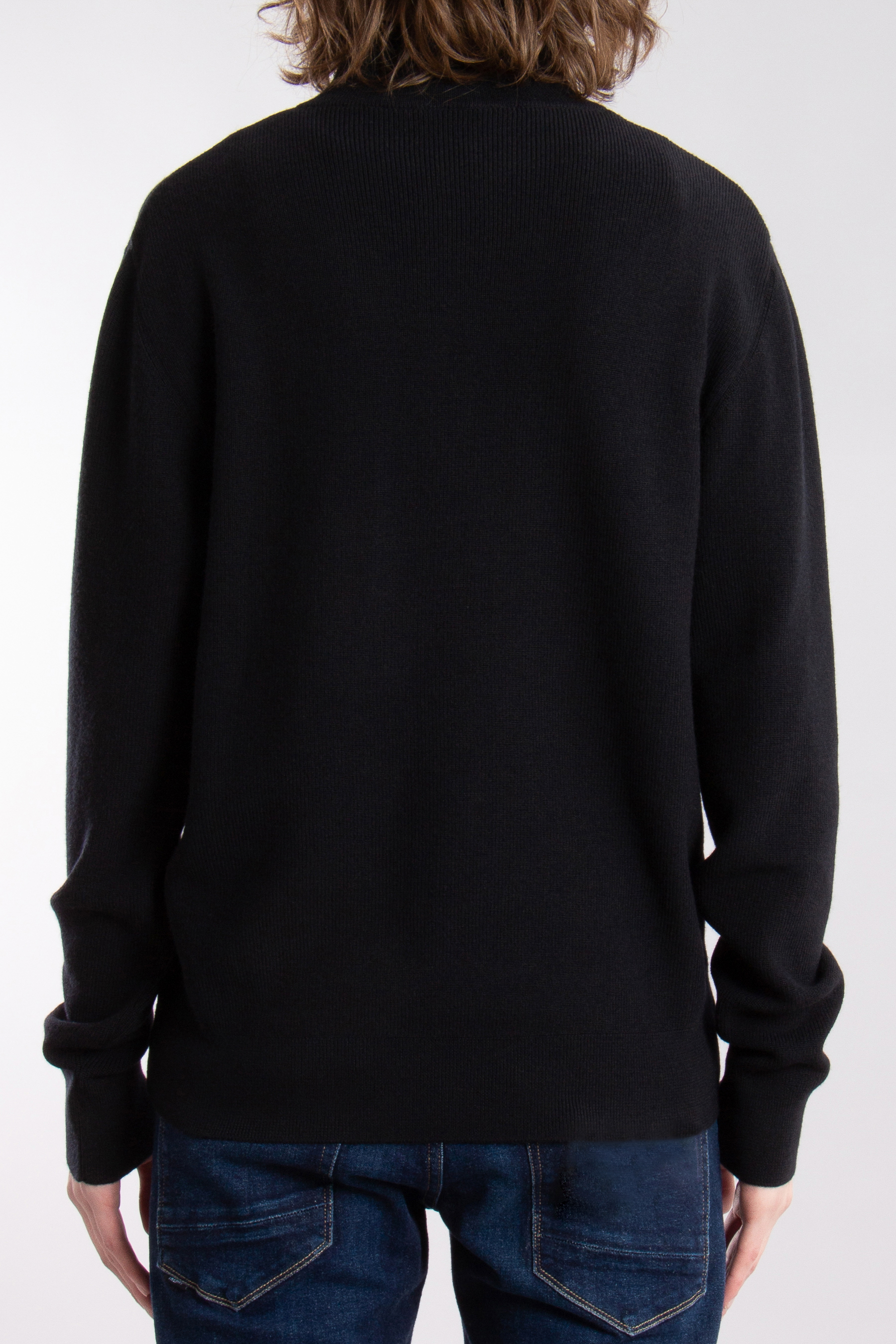 TRUSTED HANDWORK Ribbed Wool Troyer North Ice TRUSTED HANDWORK Ribbed Wool Troyer North Ice