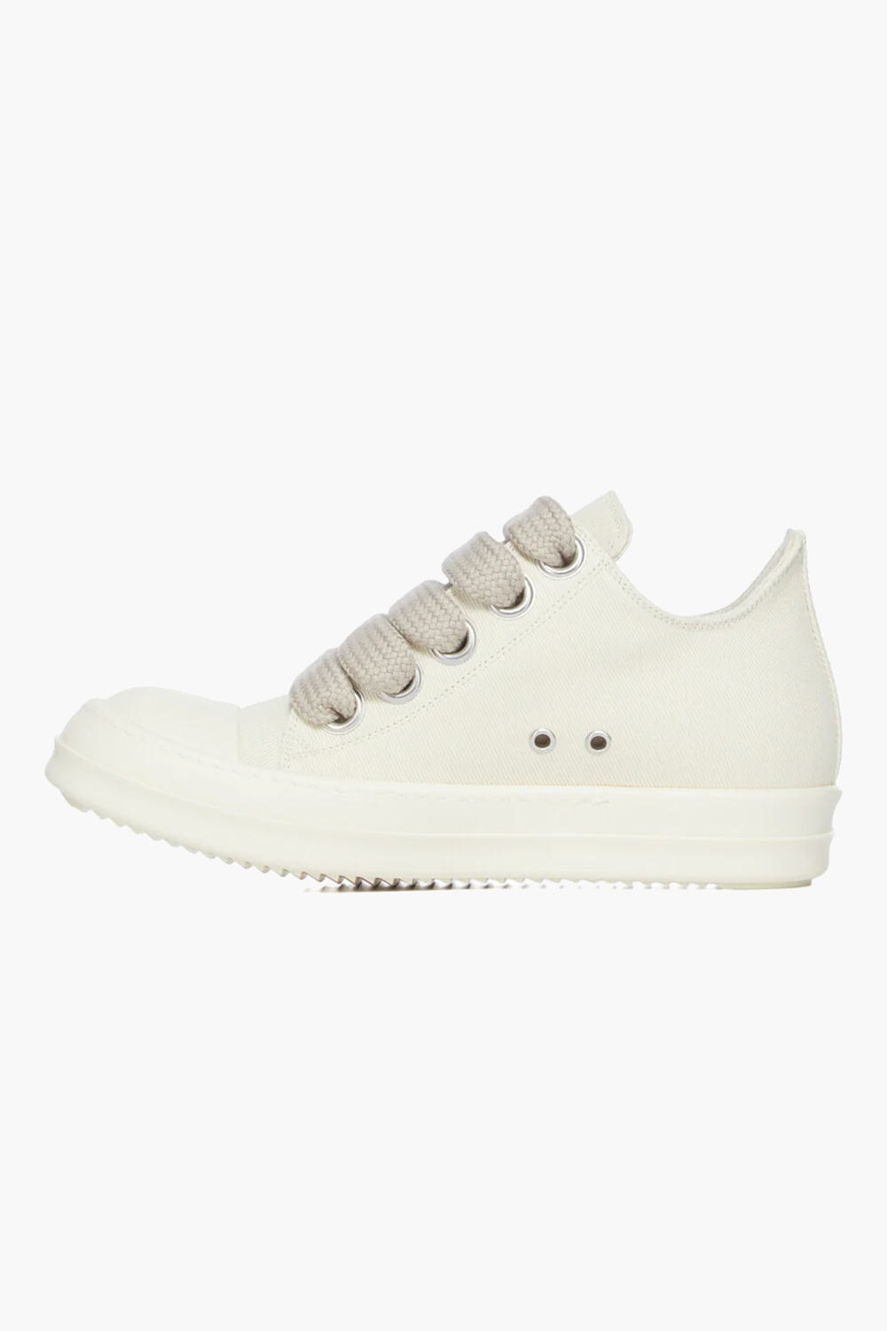RICK OWENS DRKSHDW Overdyed Denim Jumbo Lace Low Sneakers