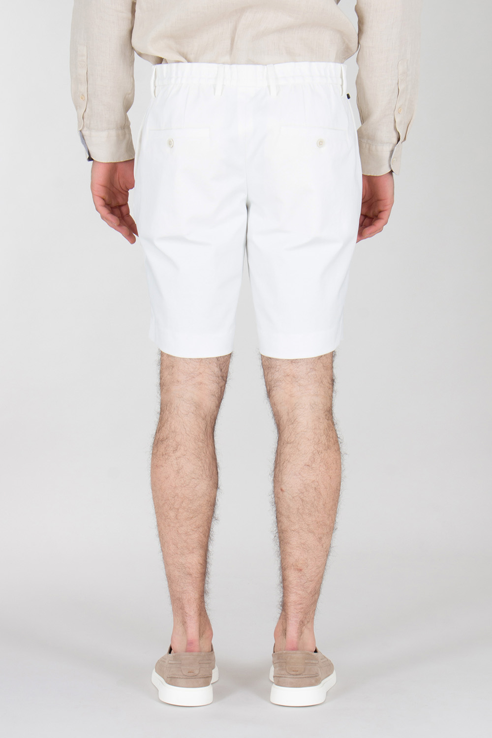 GTA Slim Fit Cotton-Nylon Stretch Shorts Davide Short