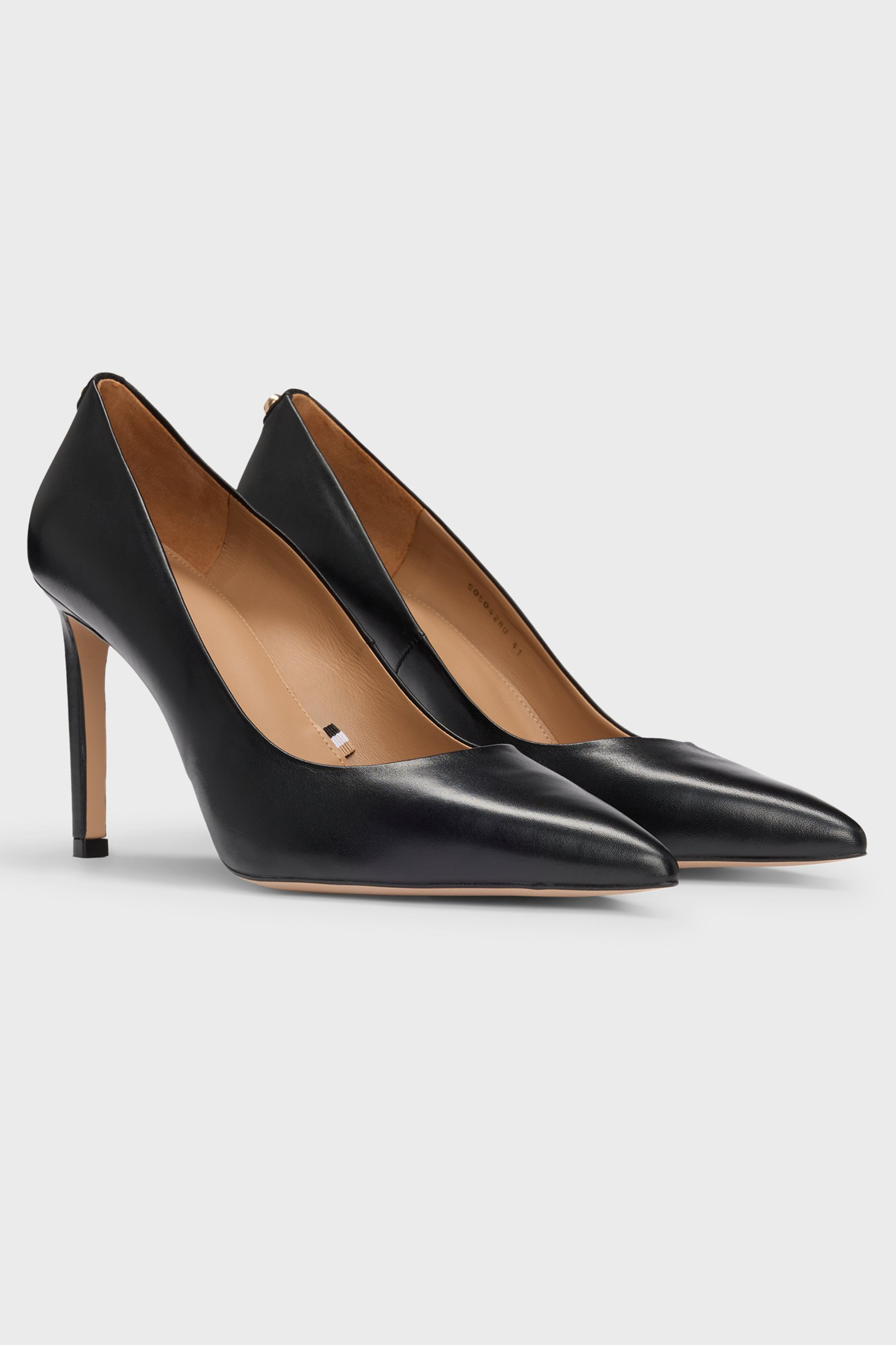 BOSS Leather Pumps Janet Bekleidung, Schuhwerk, Schuh, Hoher Absatz
