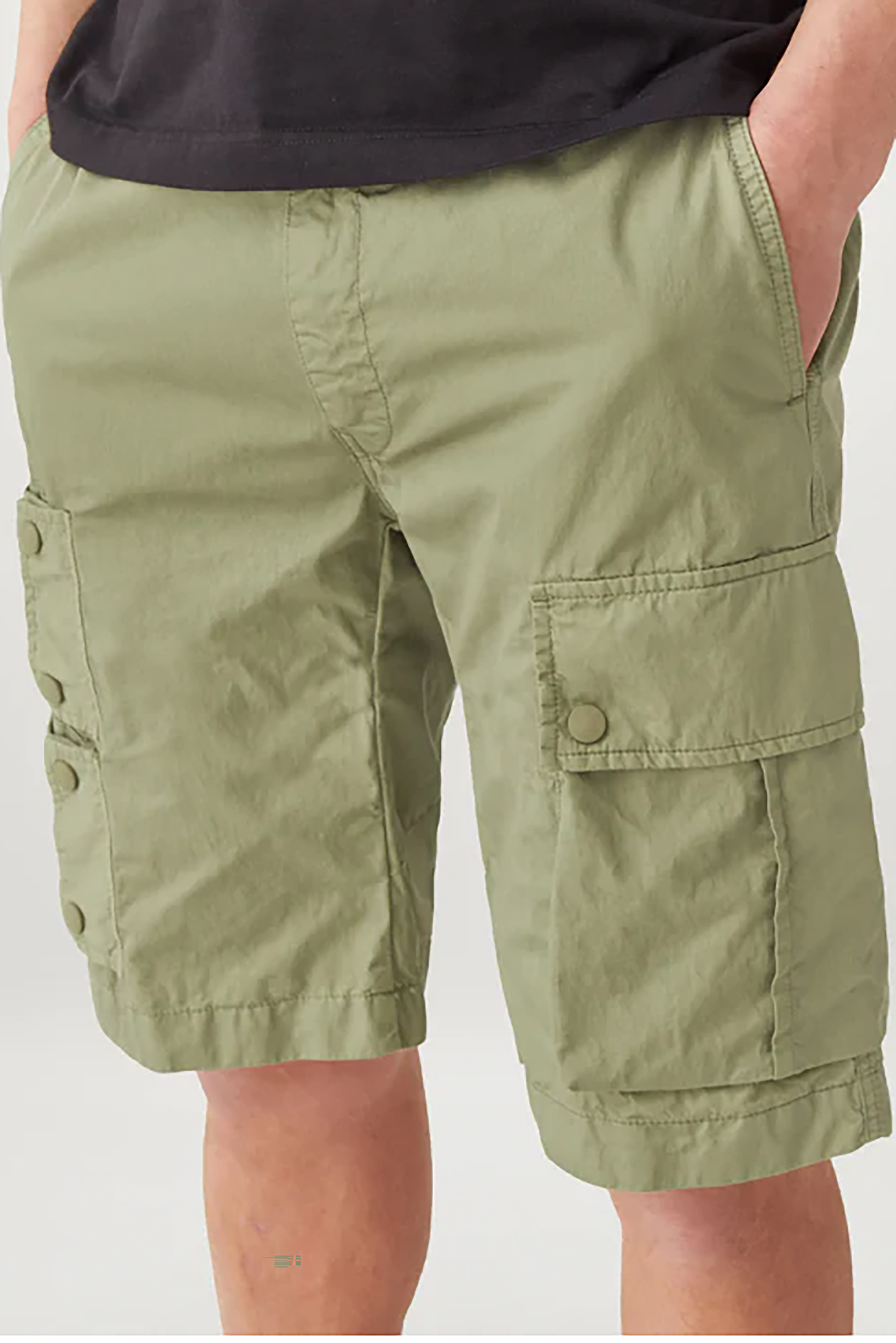 BELSTAFF Cotton Blend Cargo Shorts Harker BELSTAFF Cotton Blend Cargo Shorts Harker