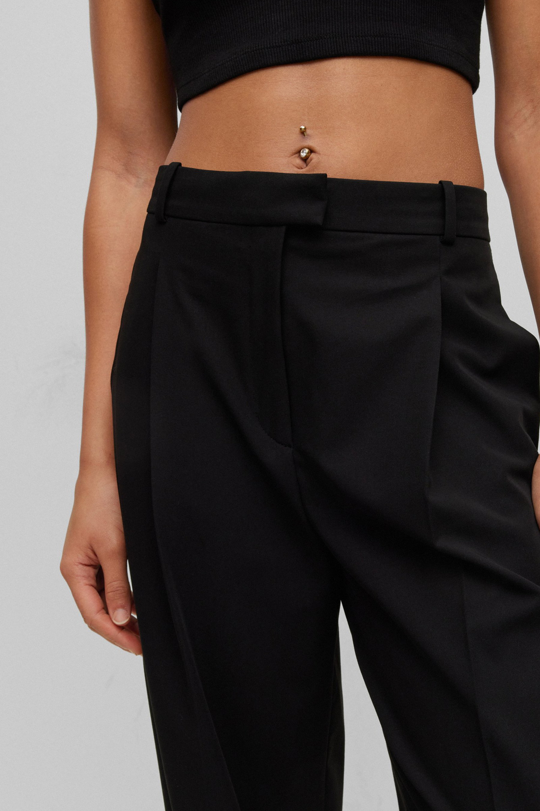 HUGO Stretch Fabric Pants Hasabu HUGO Stretch Fabric Pants Hasabu