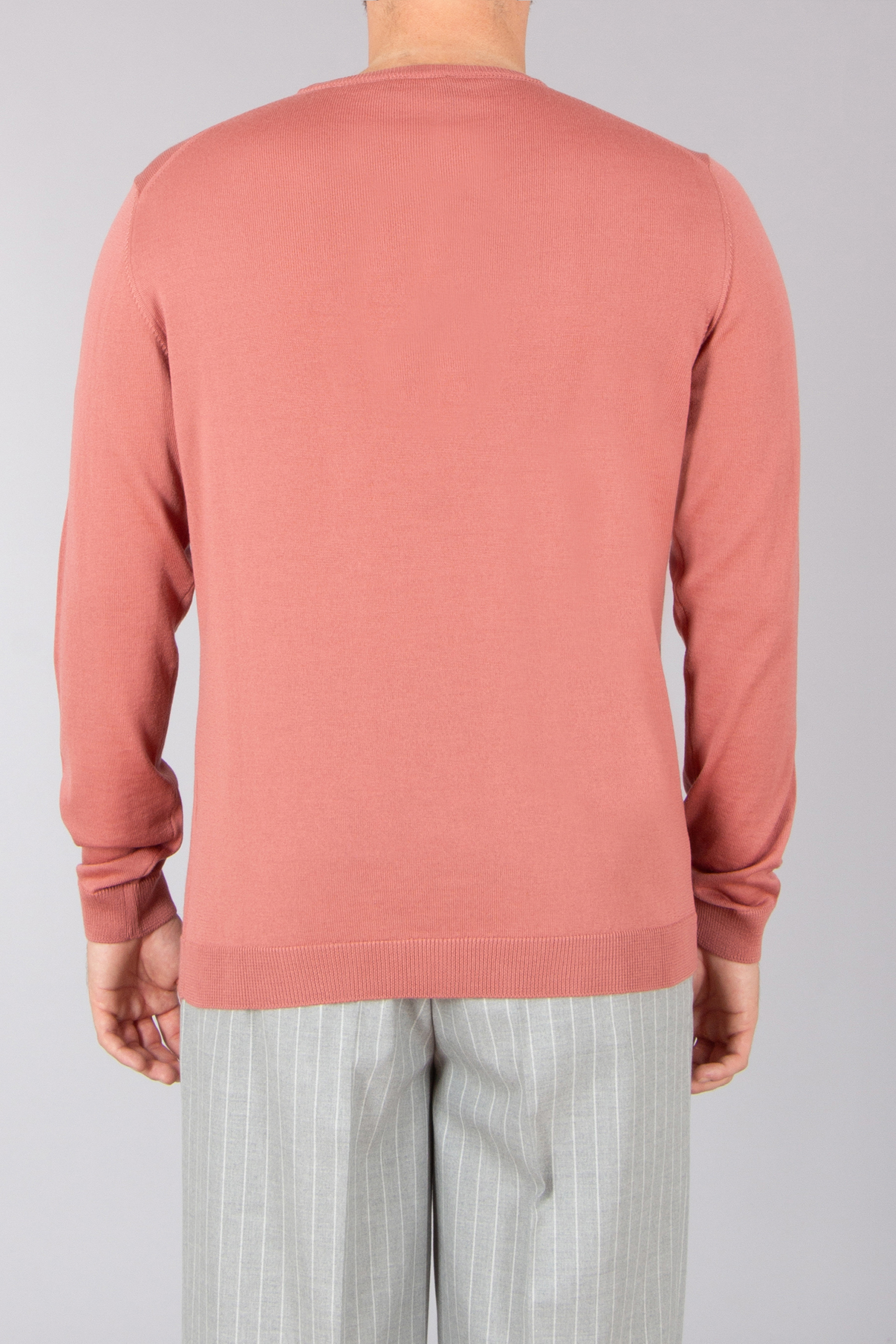 ROBERTO COLLINA Regular Fit Extra-Fine Wool Crew Neck Sweater Bekleidung, Langarm, Ärmel, Strickwaren, Pullover