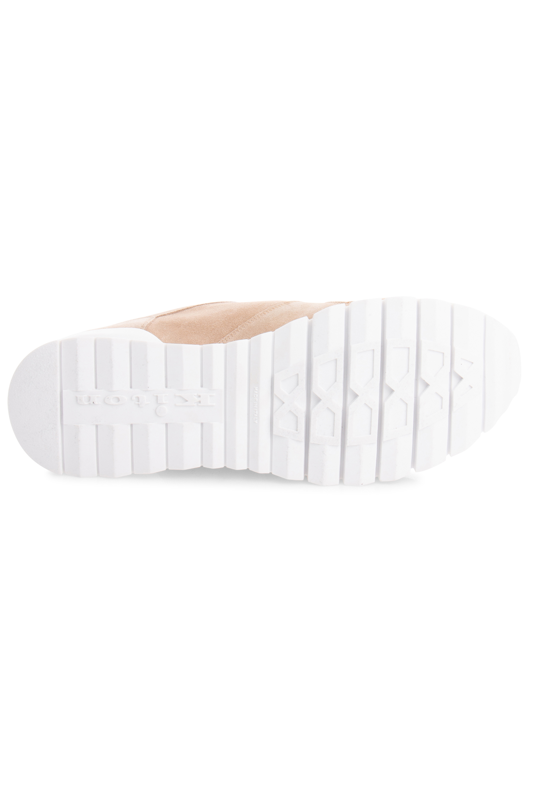 KITON Calfskin Suede Sneakers 