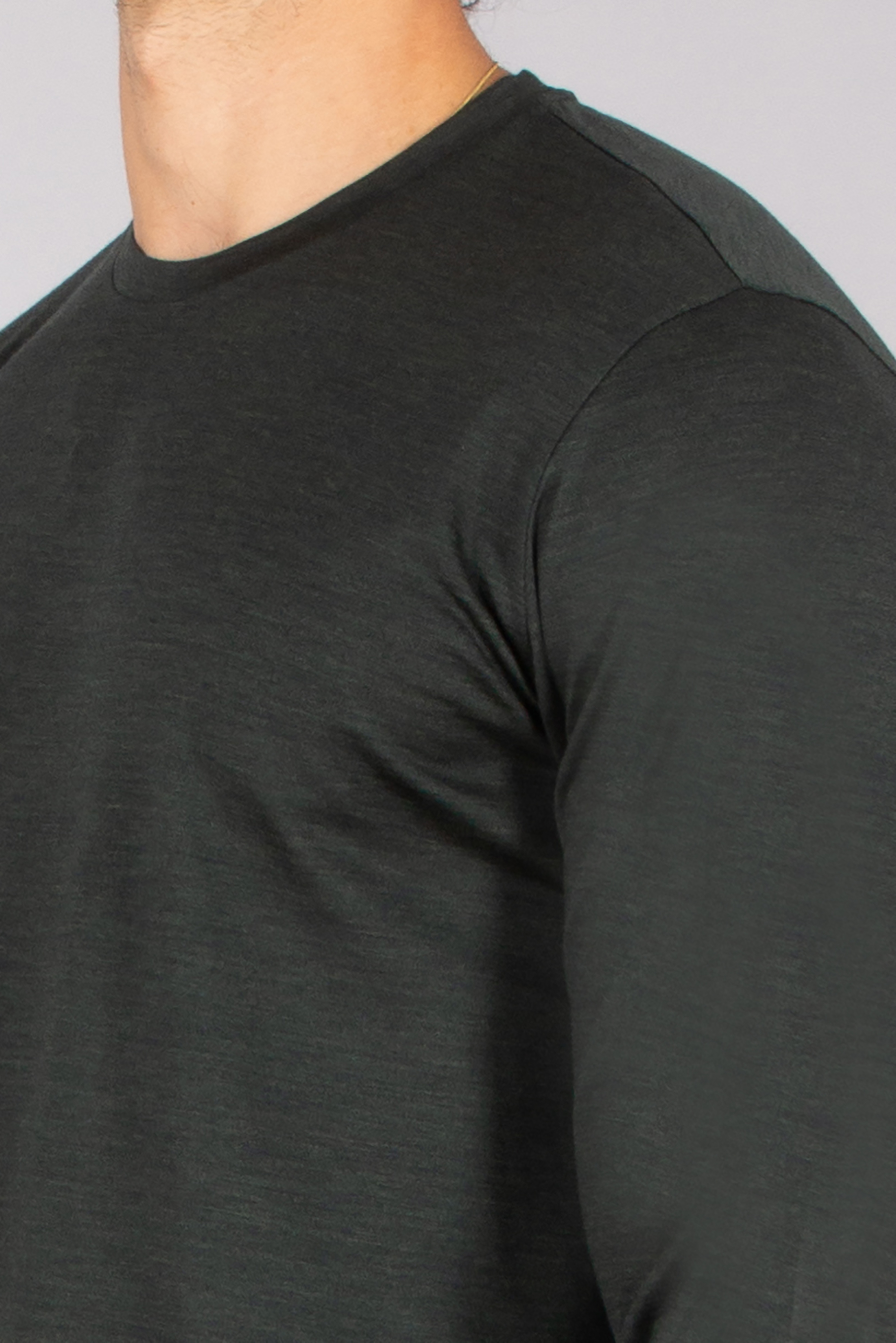 STEFAN BRANDT Regular Fit Super Fine Wool Jersey Long-Sleeve T-Shirt Enno Langarm, Ärmel, T-Shirt, Mann, Person
