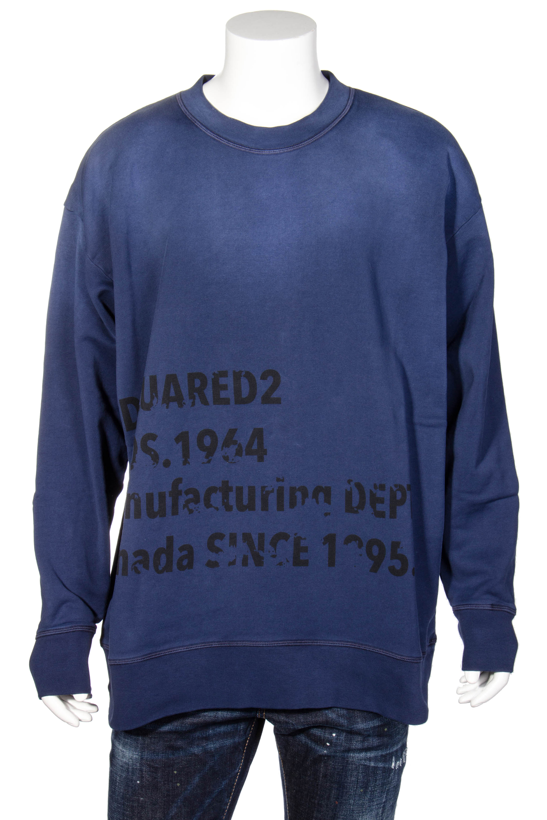 DSQUARED2 Sweatshirt Destroyed Print