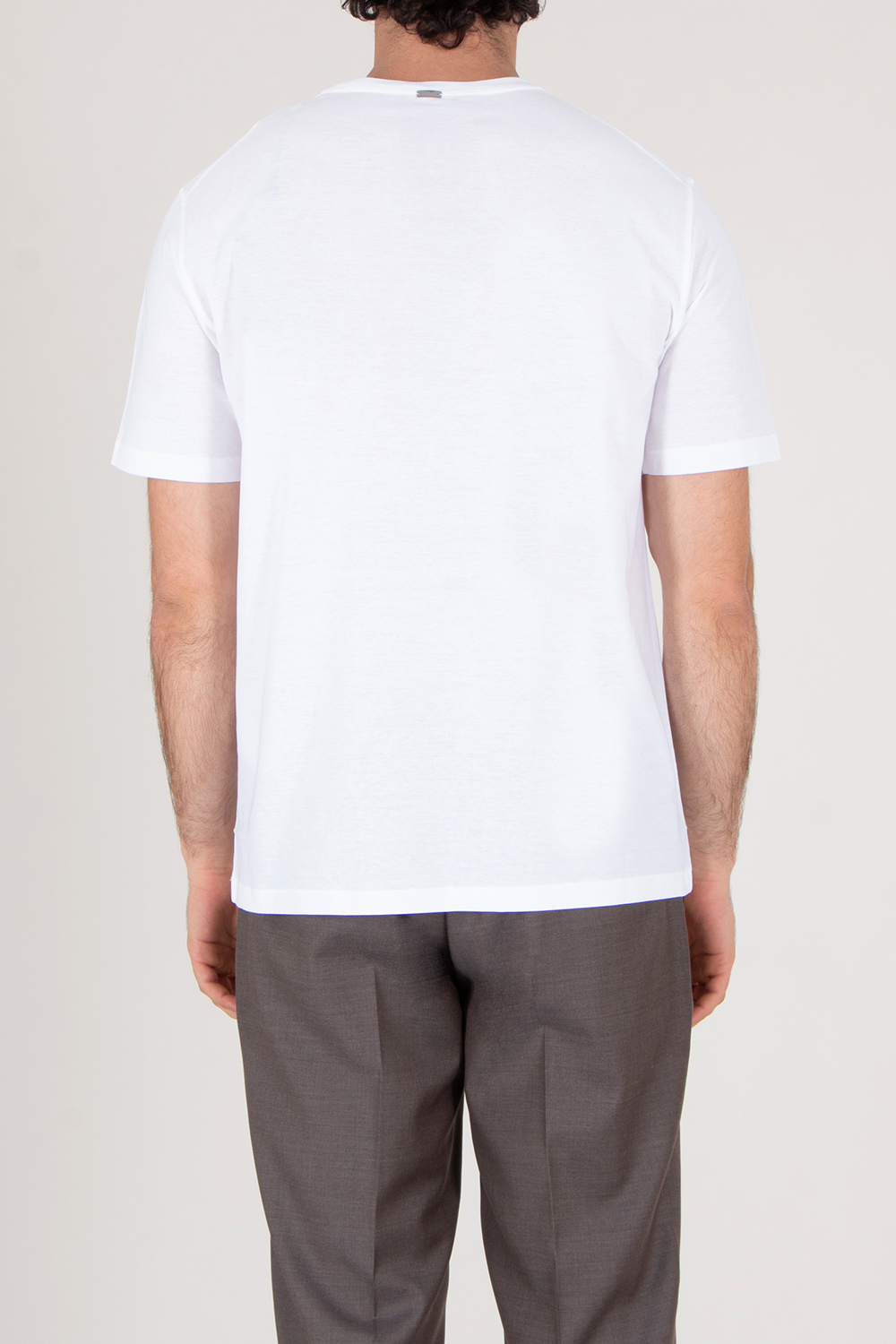 HERNO Super Fine Cotton Stretch T-Shirt 