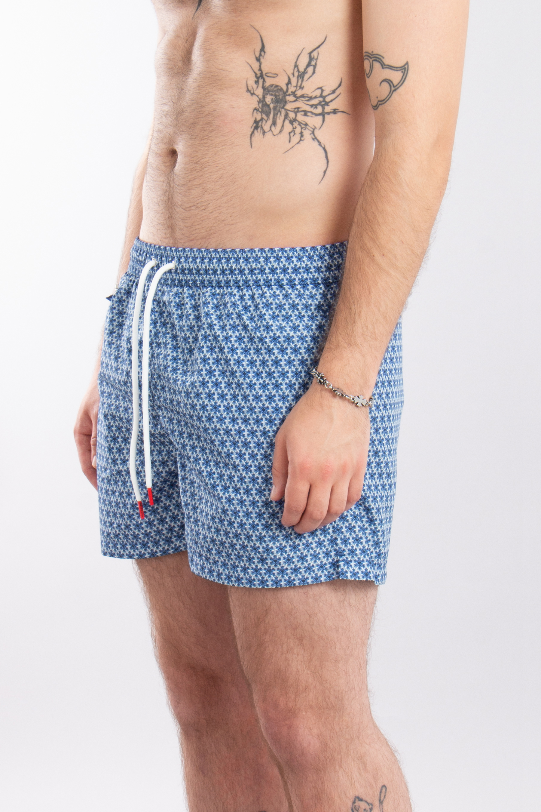 KITON Patterned Swim Shorts KITON Patterned Swim Shorts