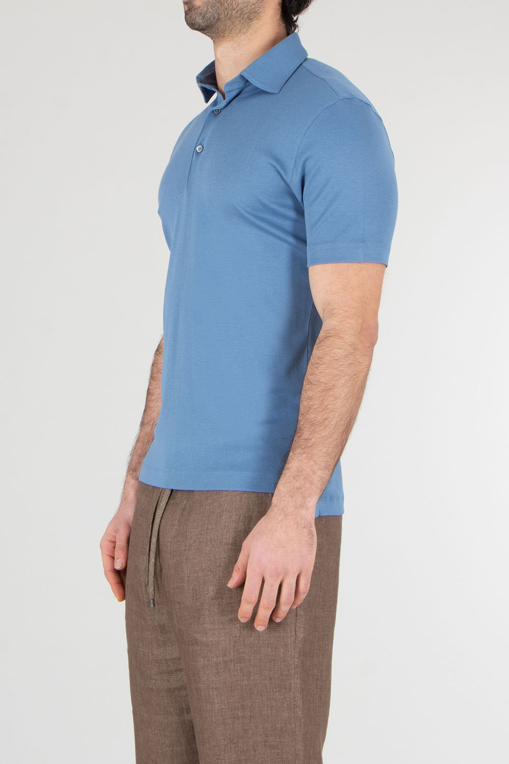 STEFAN BRANDT Regular Fit Urpima Sea Island Cotton Jersey Polo Shirt Luca
