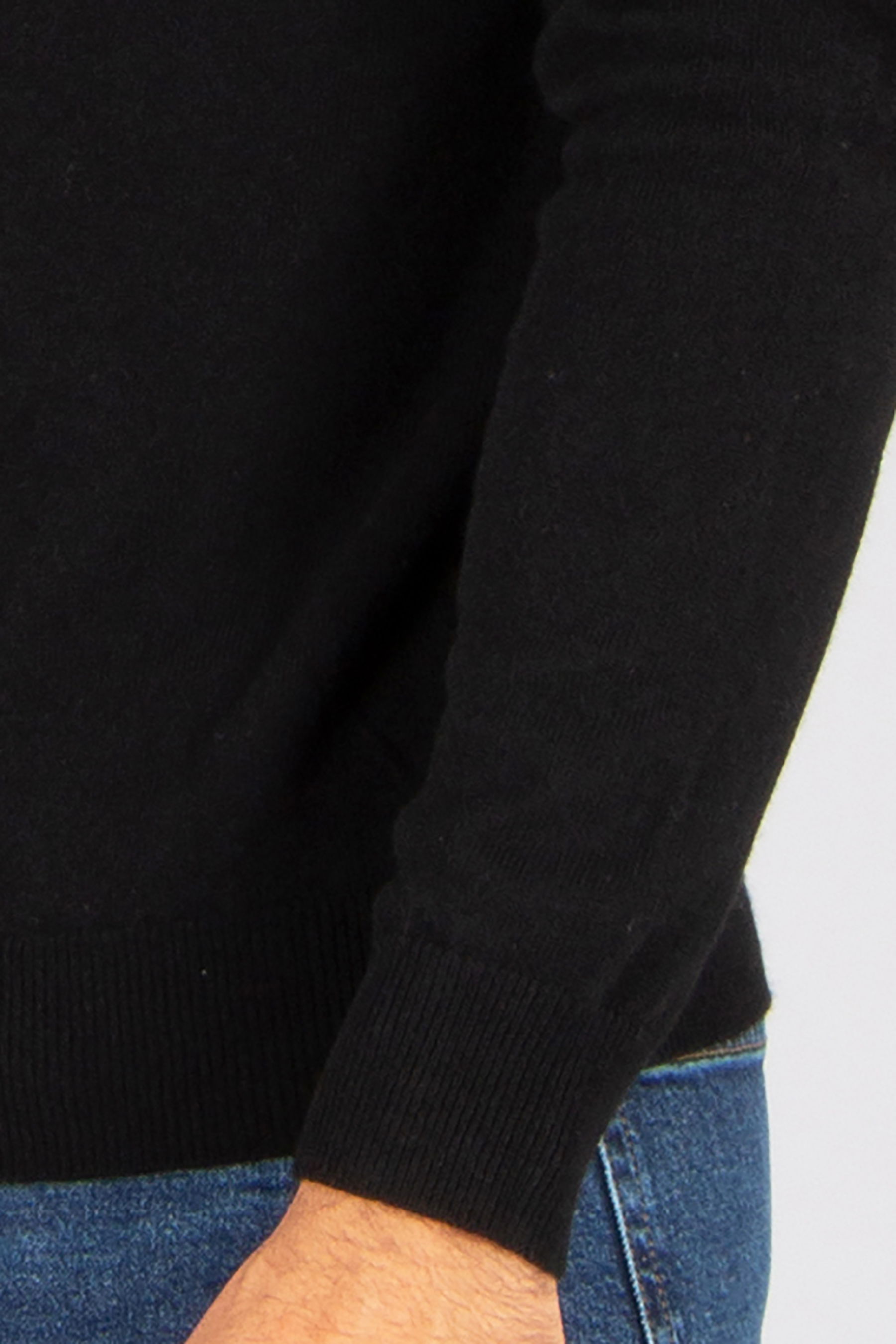 MIENTUS BERLIN Regular Fit Cashmere Knit Polo Langarm, Ärmel, Strickwaren, Pullover, Hosen