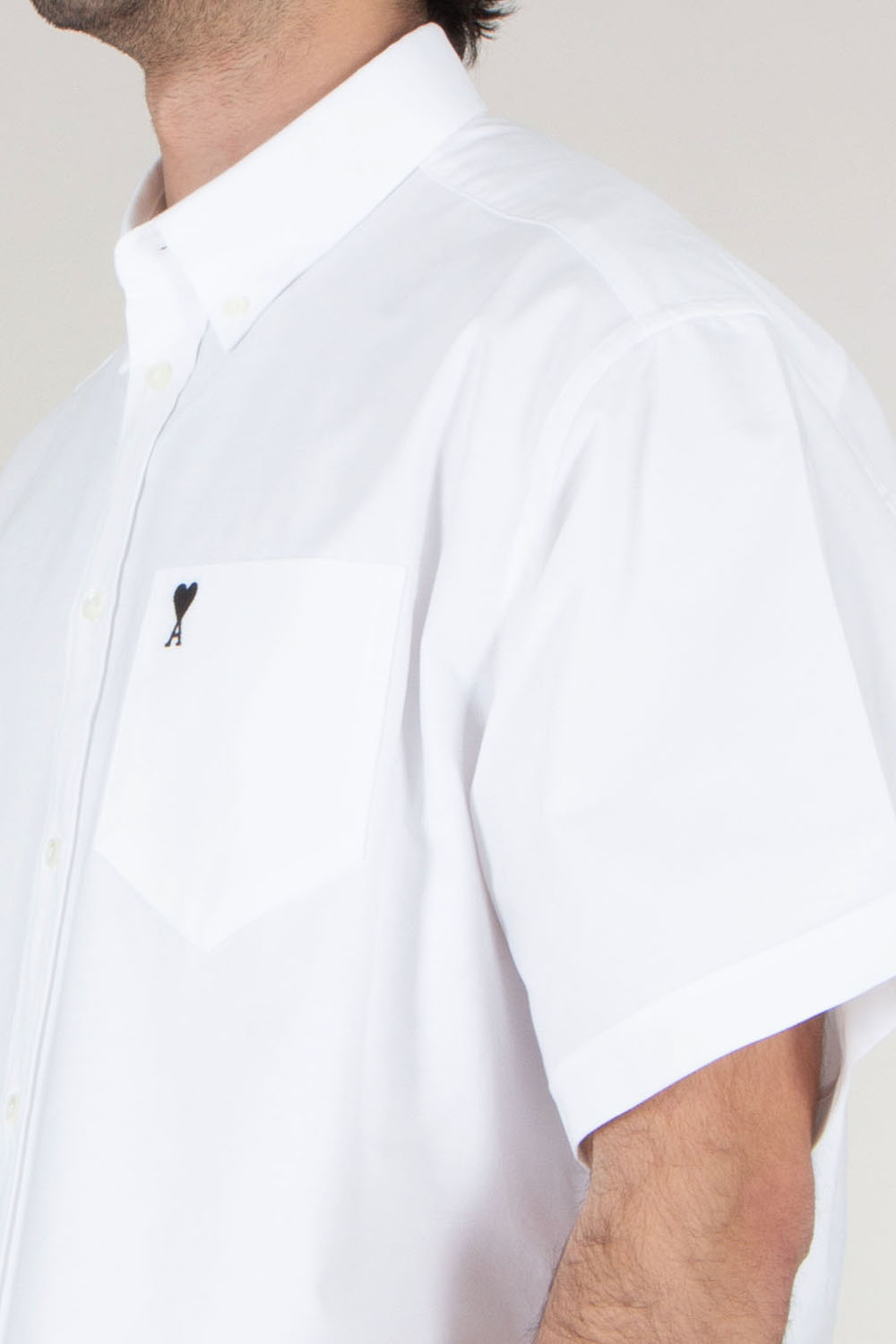 AMI PARIS Oversized Fit Short Sleeve Shirt