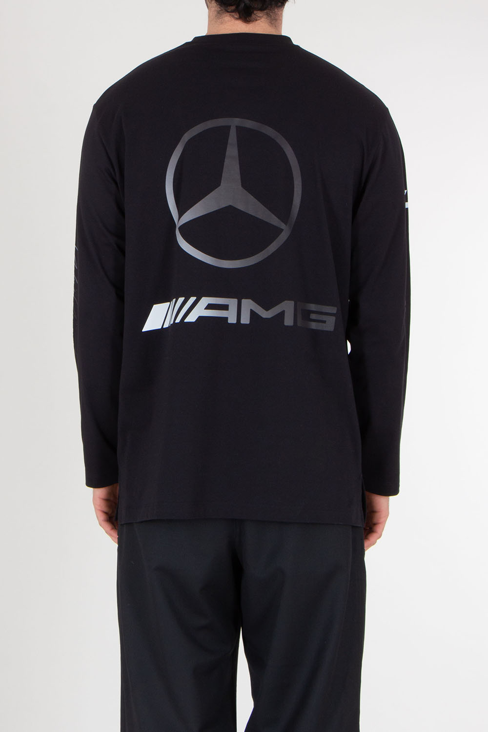 Y-3 x MERCEDES AMG PETRONAS Regular Fit Cotton Longsleeve