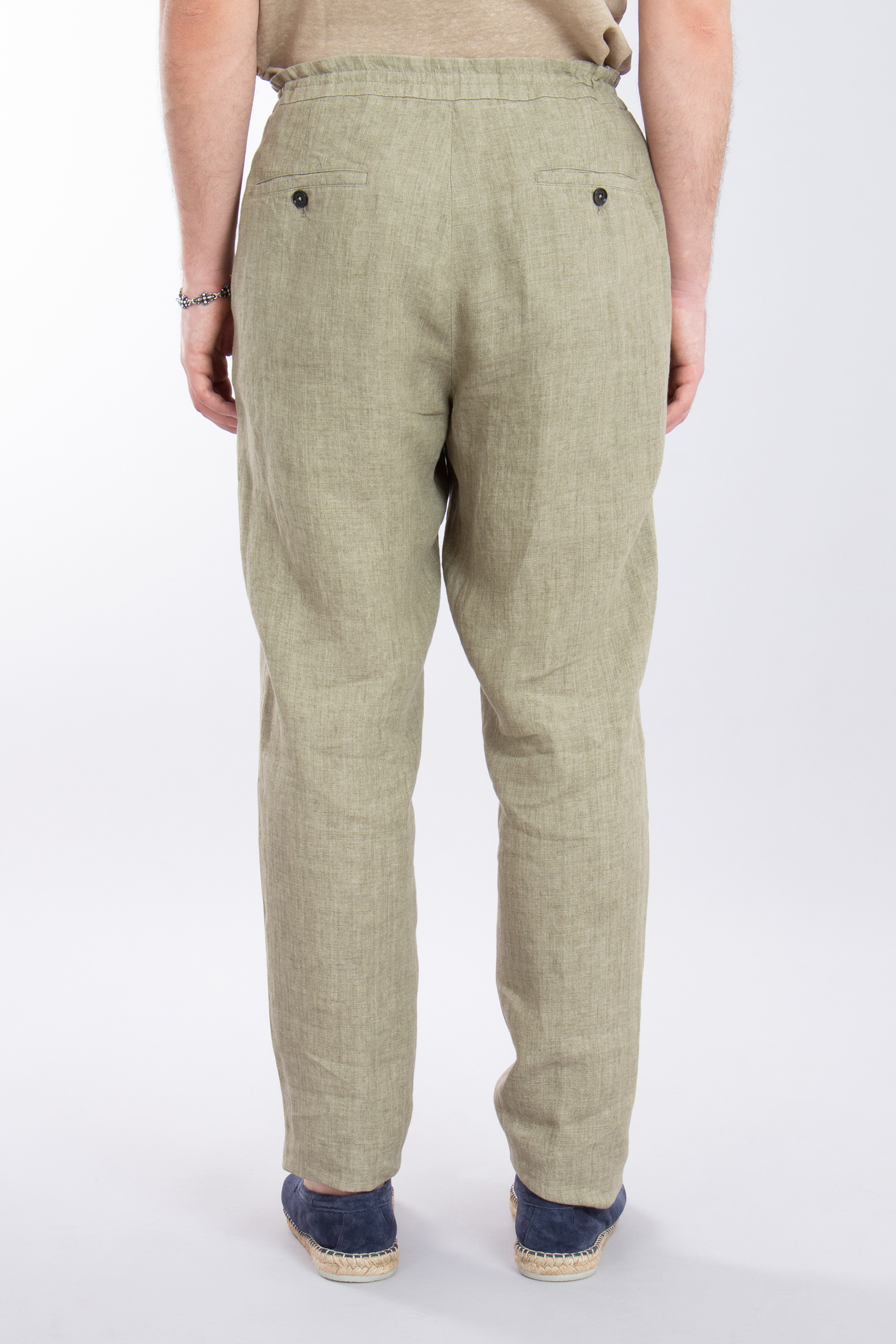 ZEGNA Relaxed Fit Linen Pants