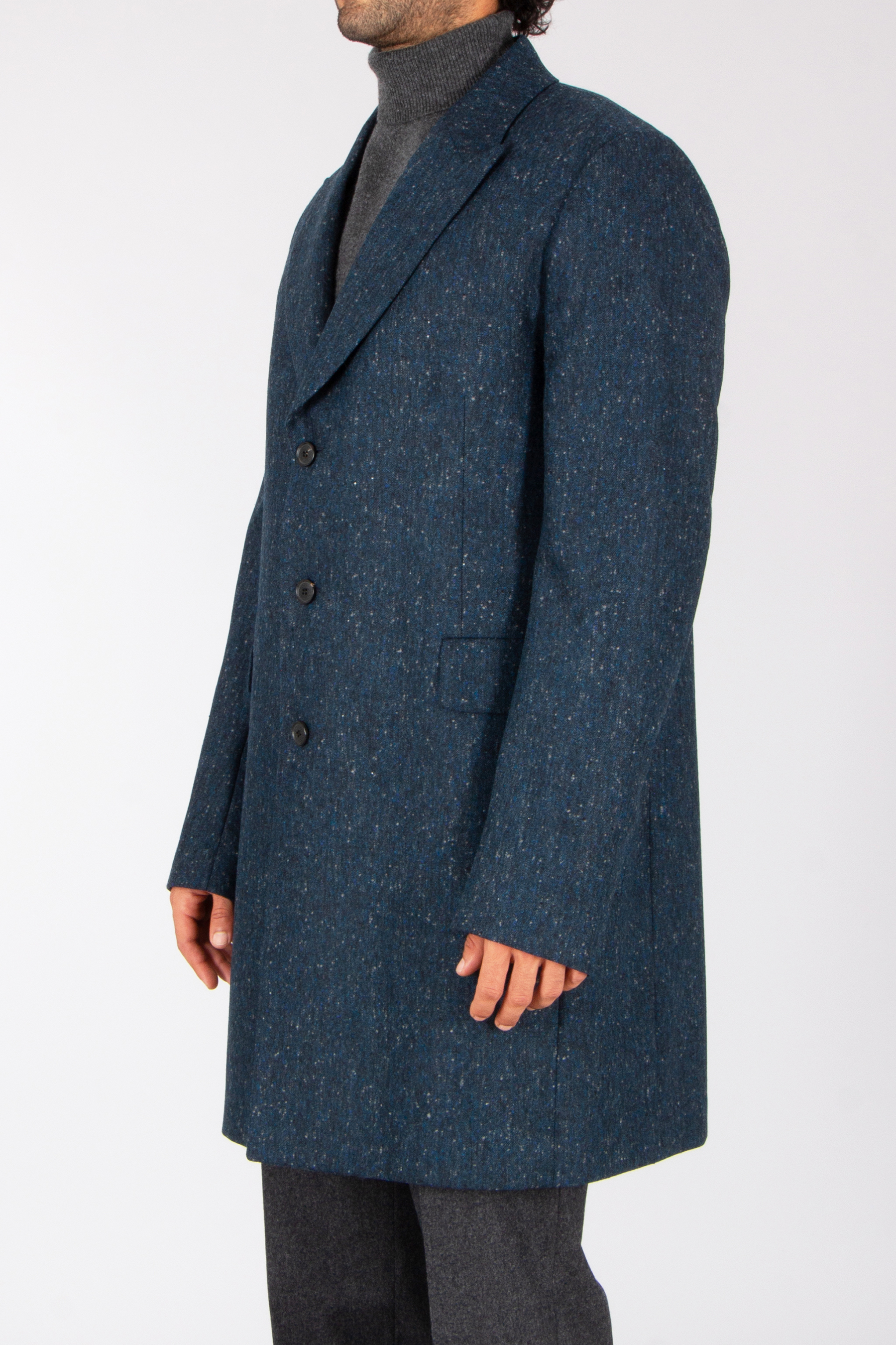 PAUL SMITH Slim Fit Wool Epsom Coat Bekleidung, Mantel