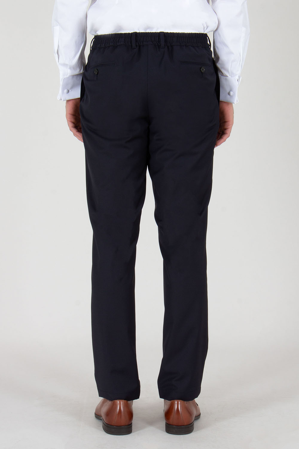 DRESSLER Regular Fit D-Tech Virgin Wool Stretch Pants Joe